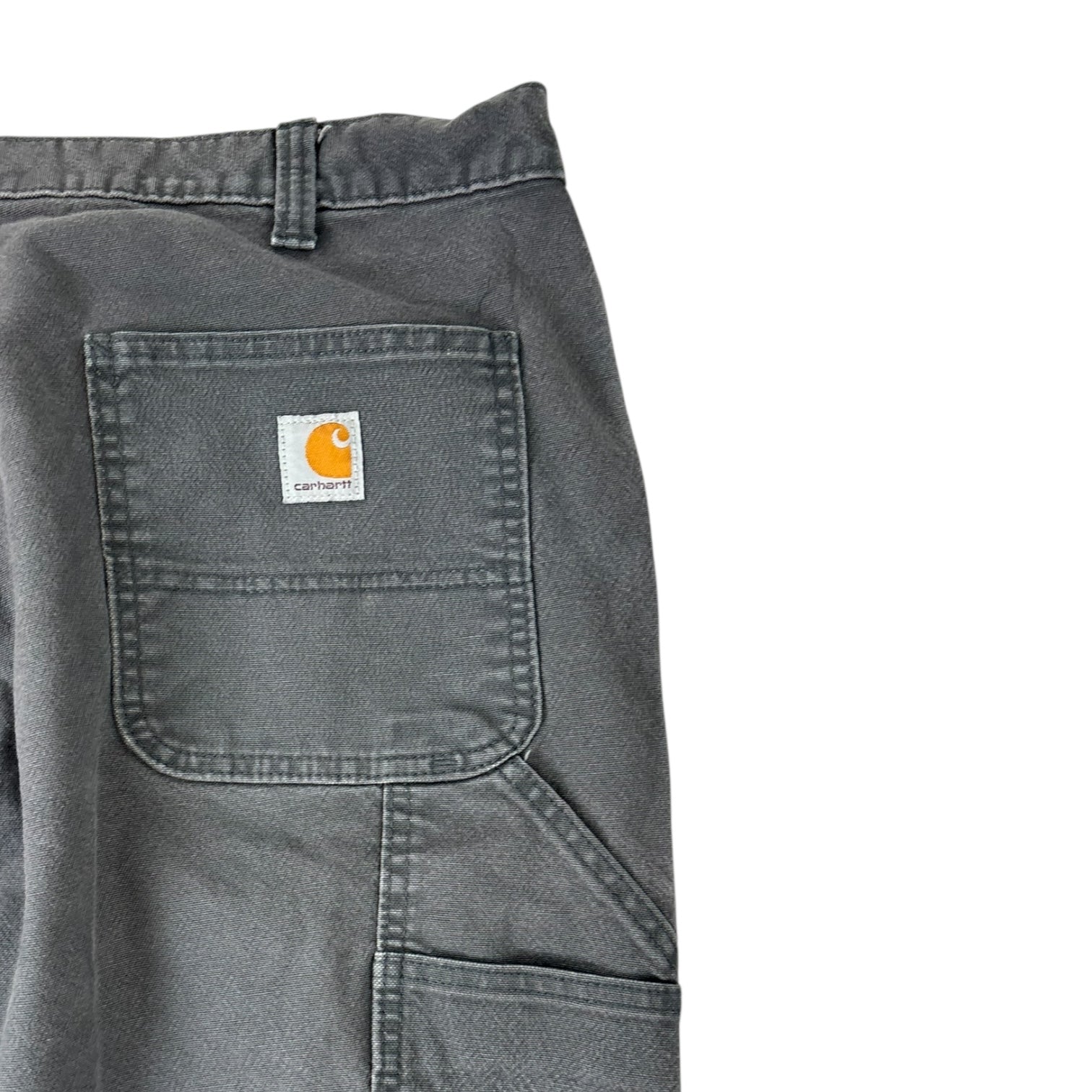 Vintage Relaxed Fit Carhartt Double Knees Grey