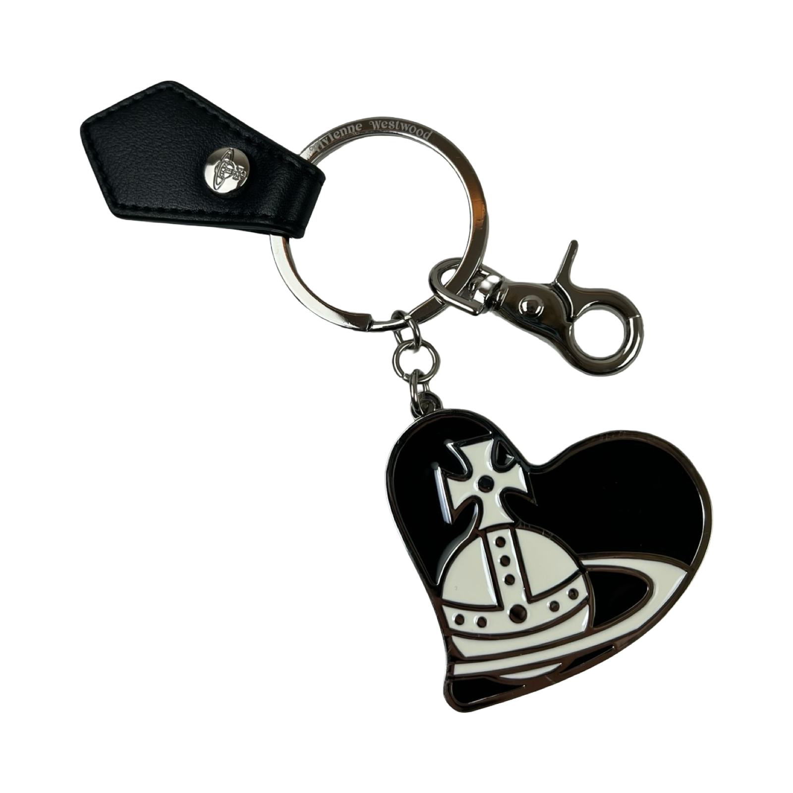 Vivienne Westwood Orb Heart Keychain