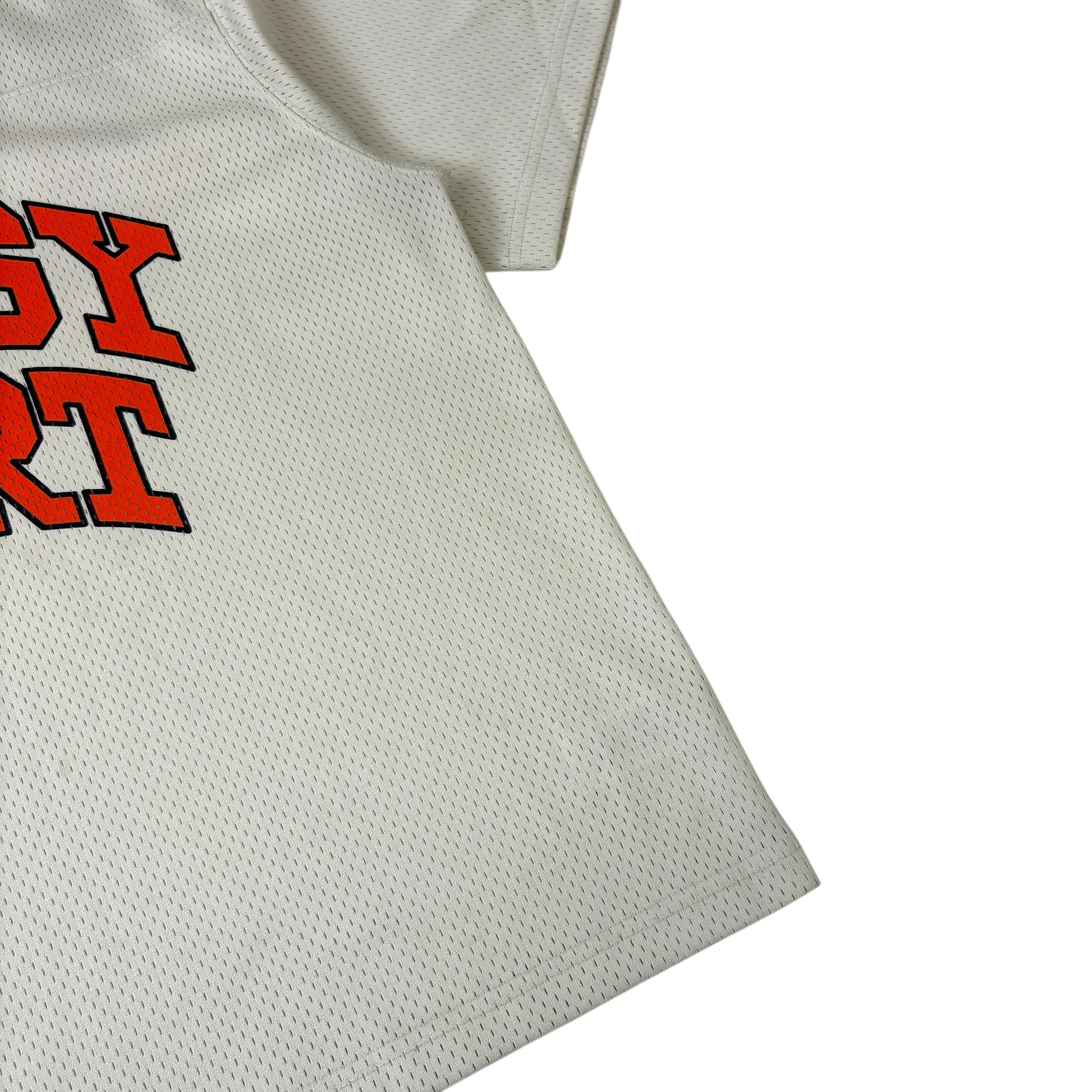 Stussy Sport ‘Natural’ Mesh Football Jersey Cream