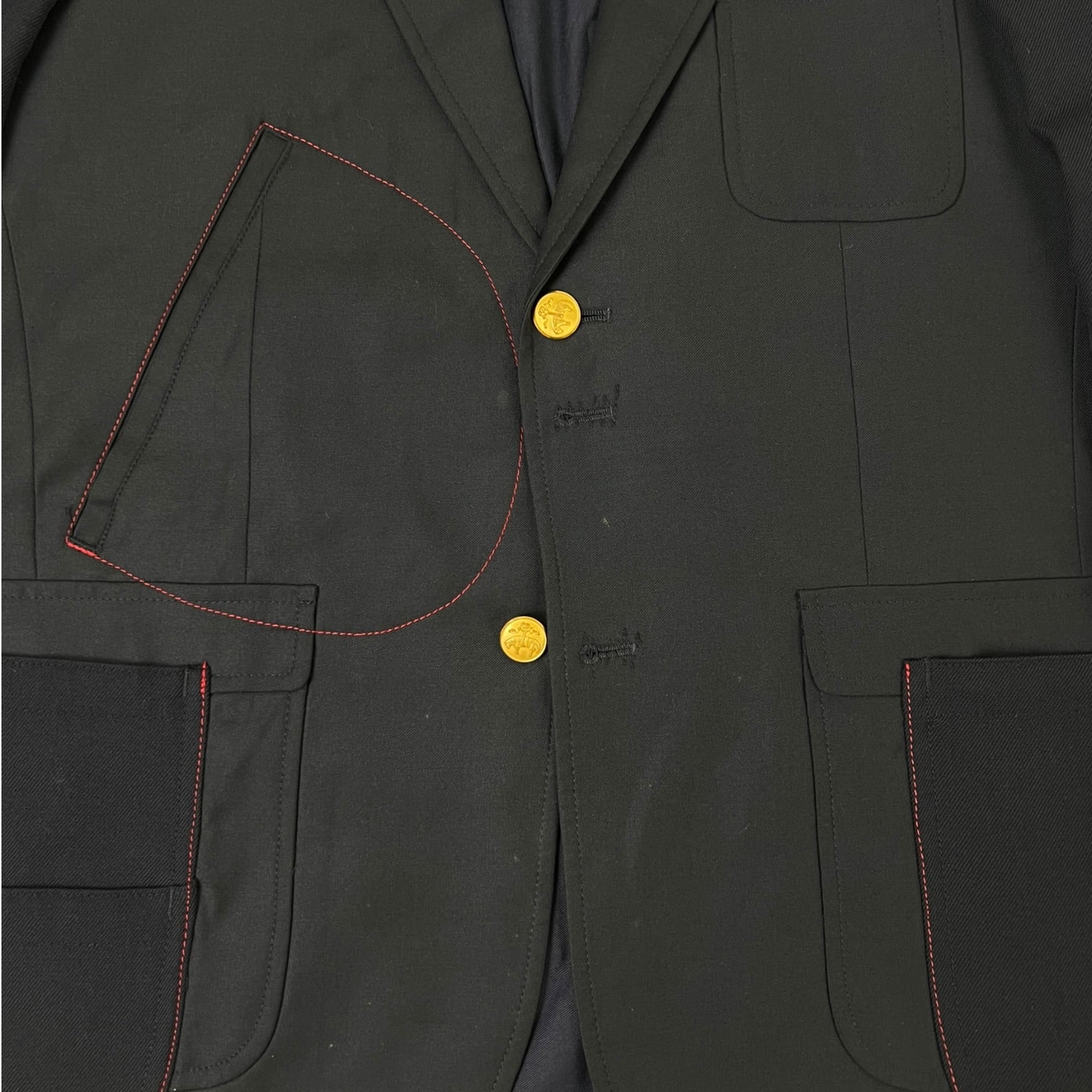 eYe Comme Des Garçons Junya Watanabe Man X Brooks Brothers Blazer Navy