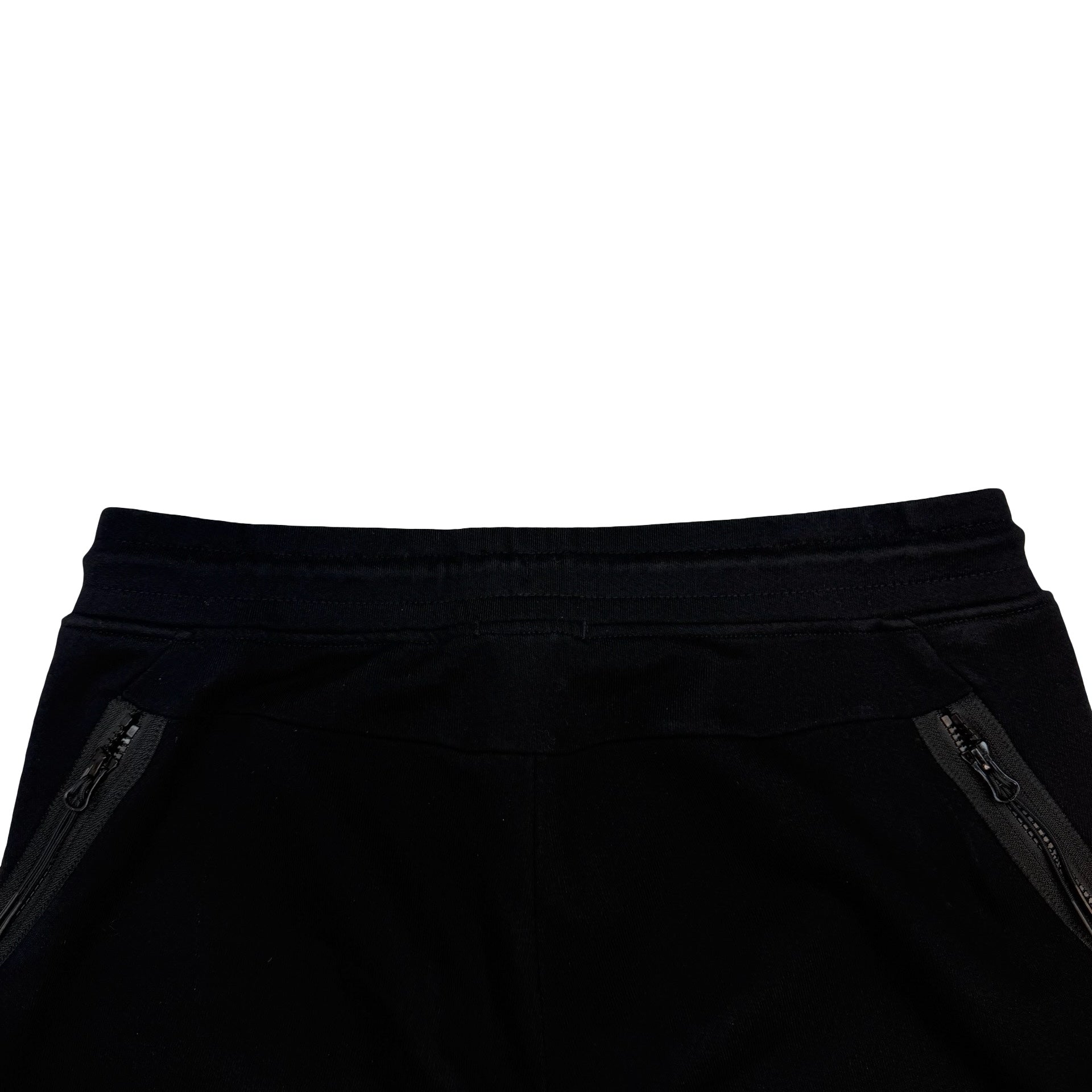 CP Company Side Zip Logo Jogger Black