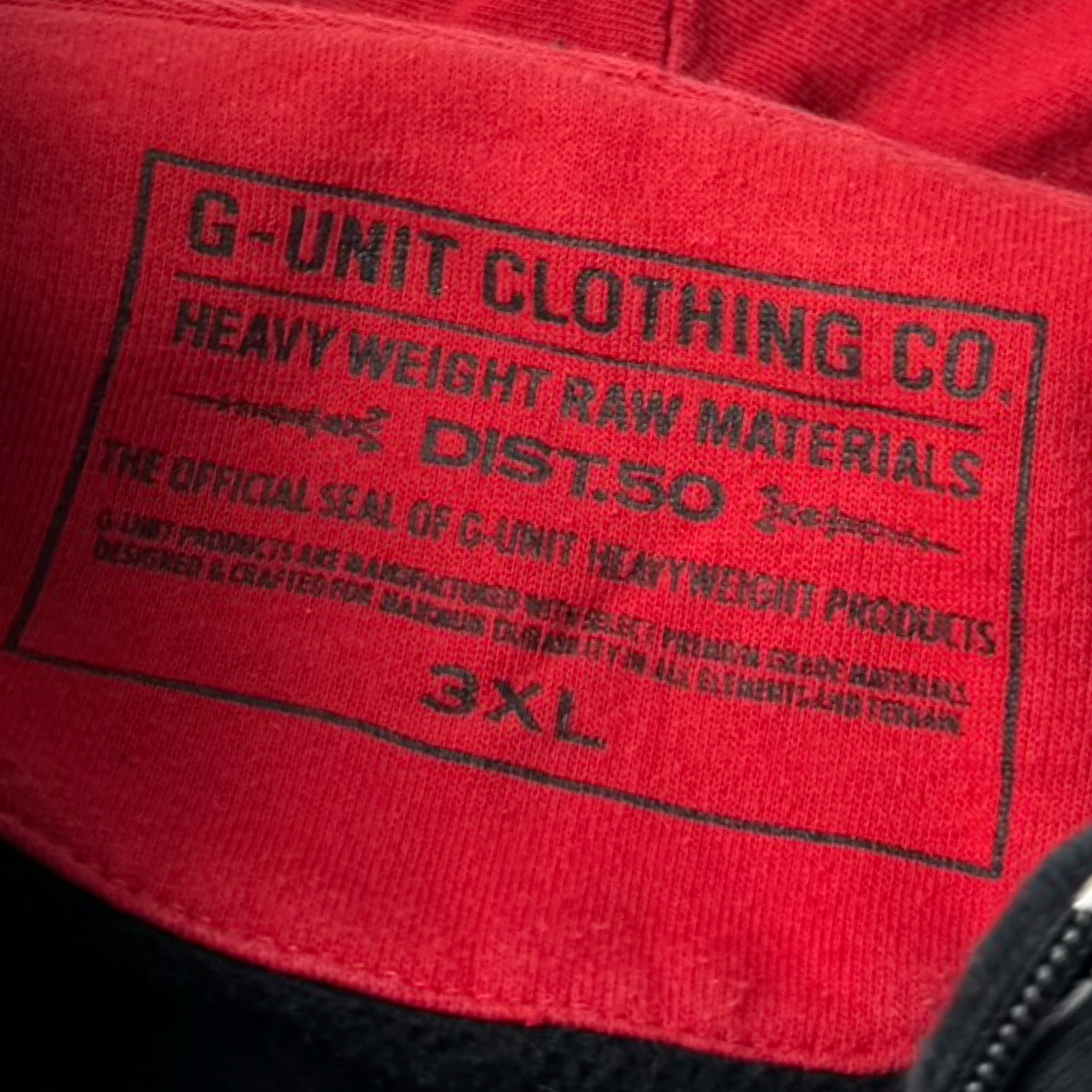 Vintage Y2K G-Unit “Royal Hand Crafted” Zip Up Hoodie