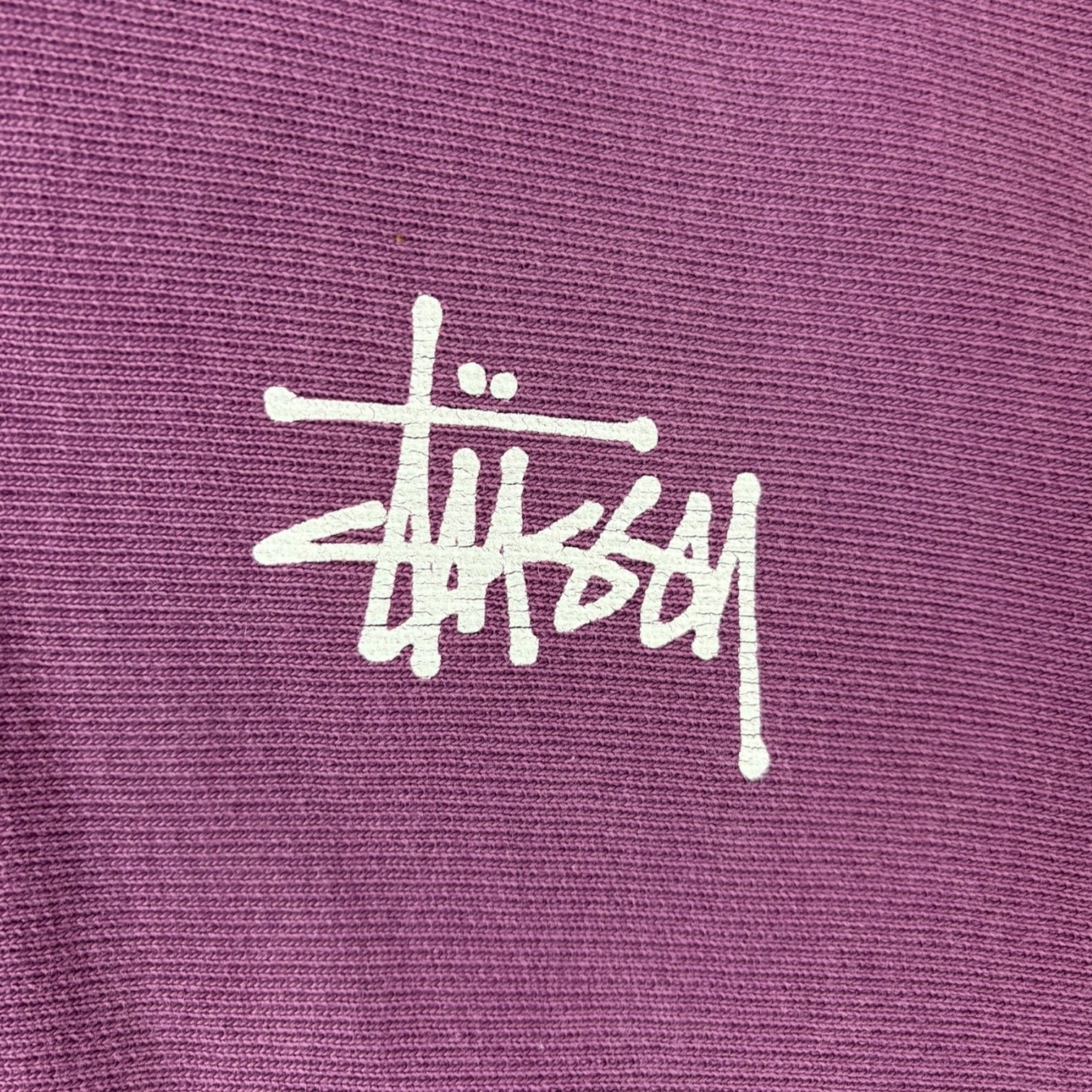 Stussy Basic Pigment Dyed Hoodie Purple