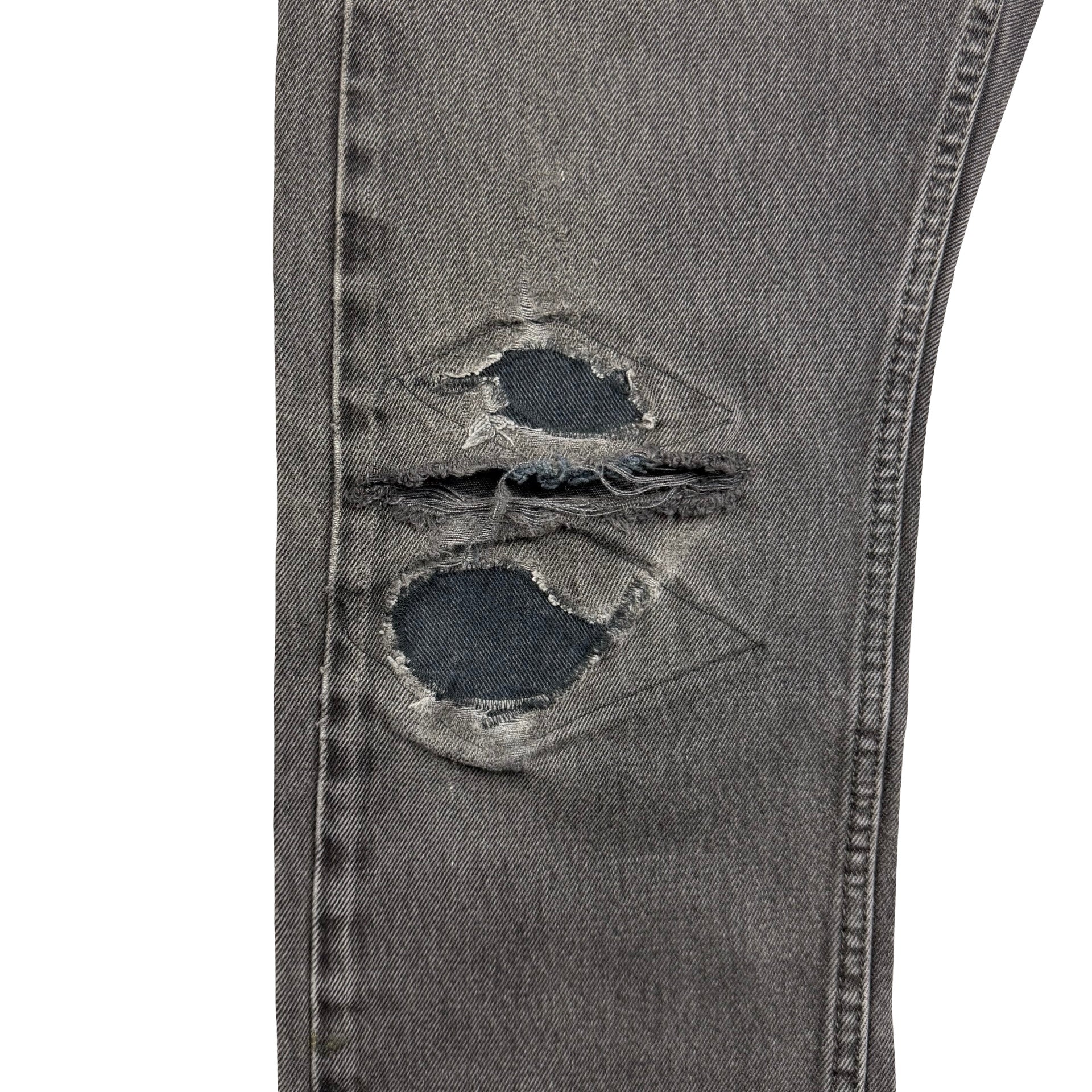 Vintage Levi’s 505 Distressed Denim Jeans Black
