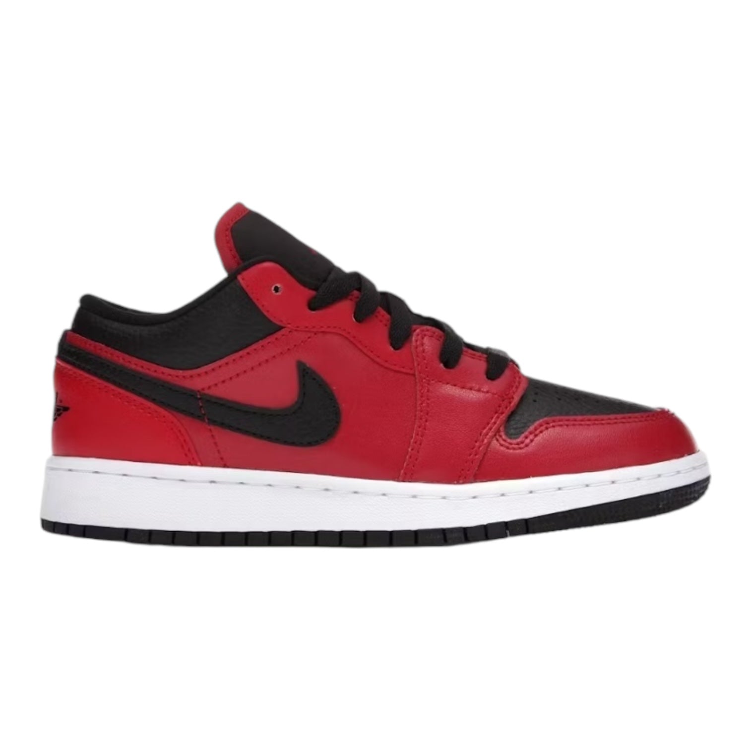 Jordan 1 Low Gym Red Black Pebbled (GS)