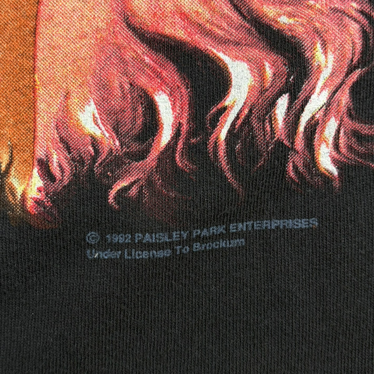 Vintage 1992 Prince Diamonds and Pearls Tour T-shirt Black