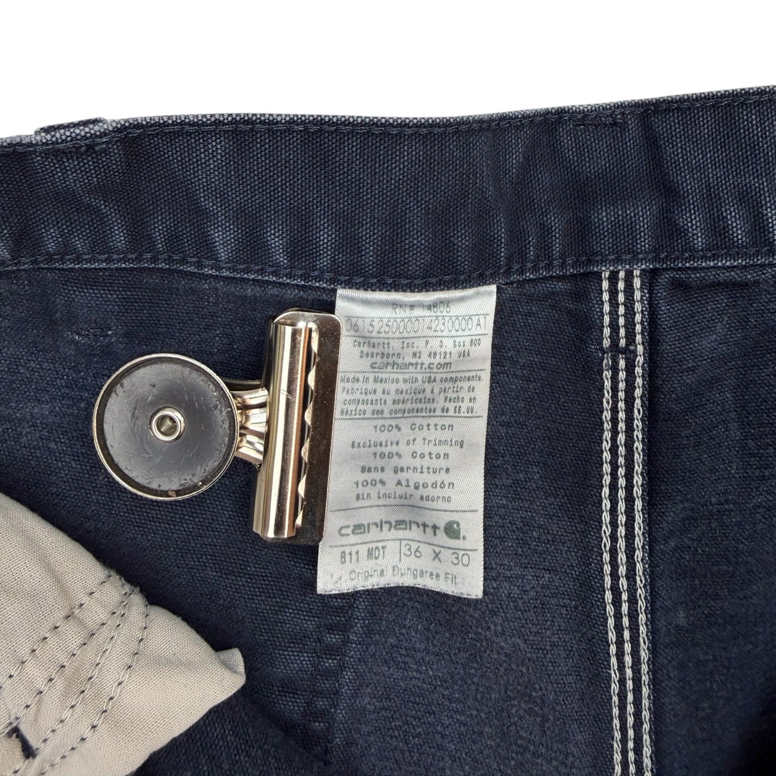Vintage Carhartt Pants Washed Navy