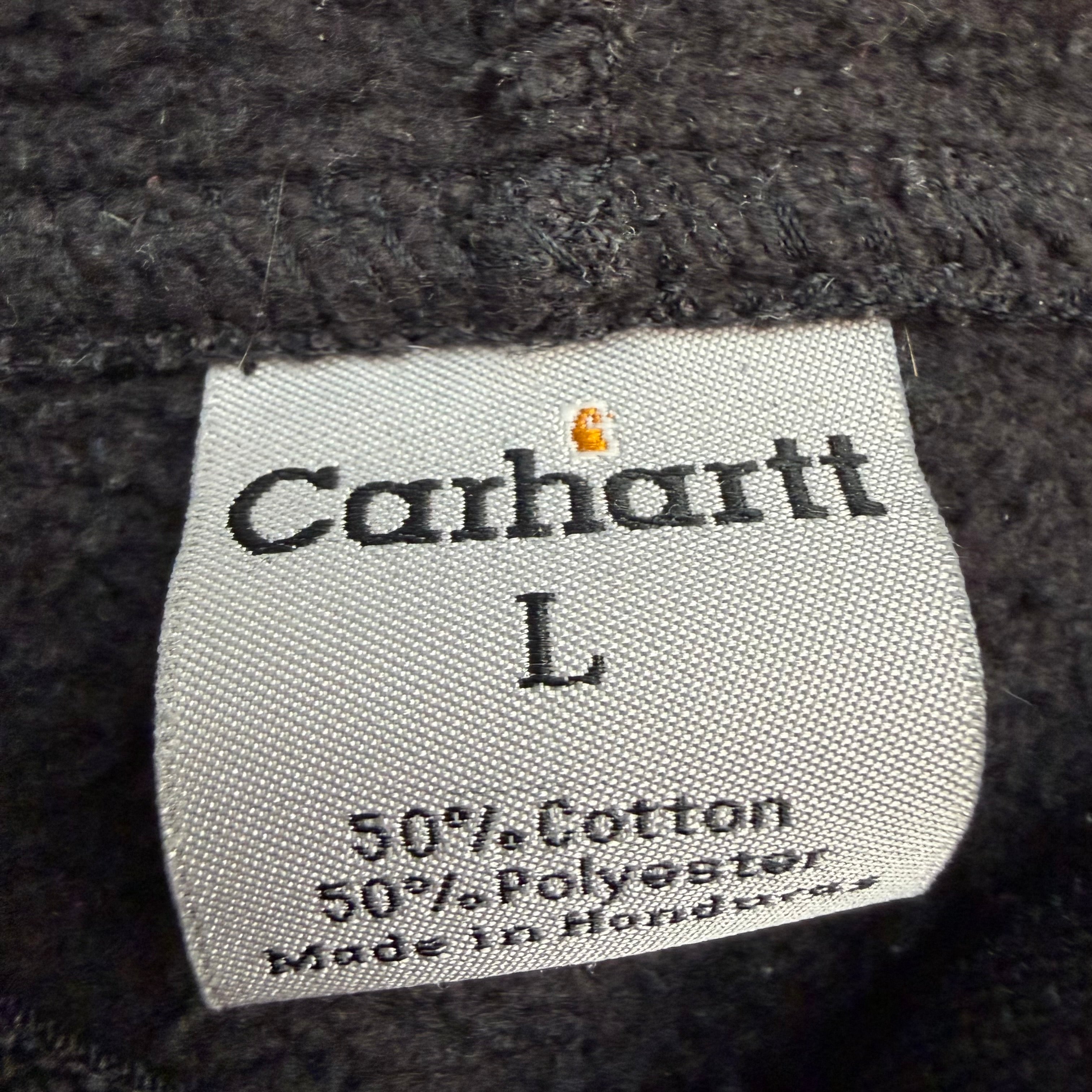 Vintage Carhartt Zip Up Hoodie Black