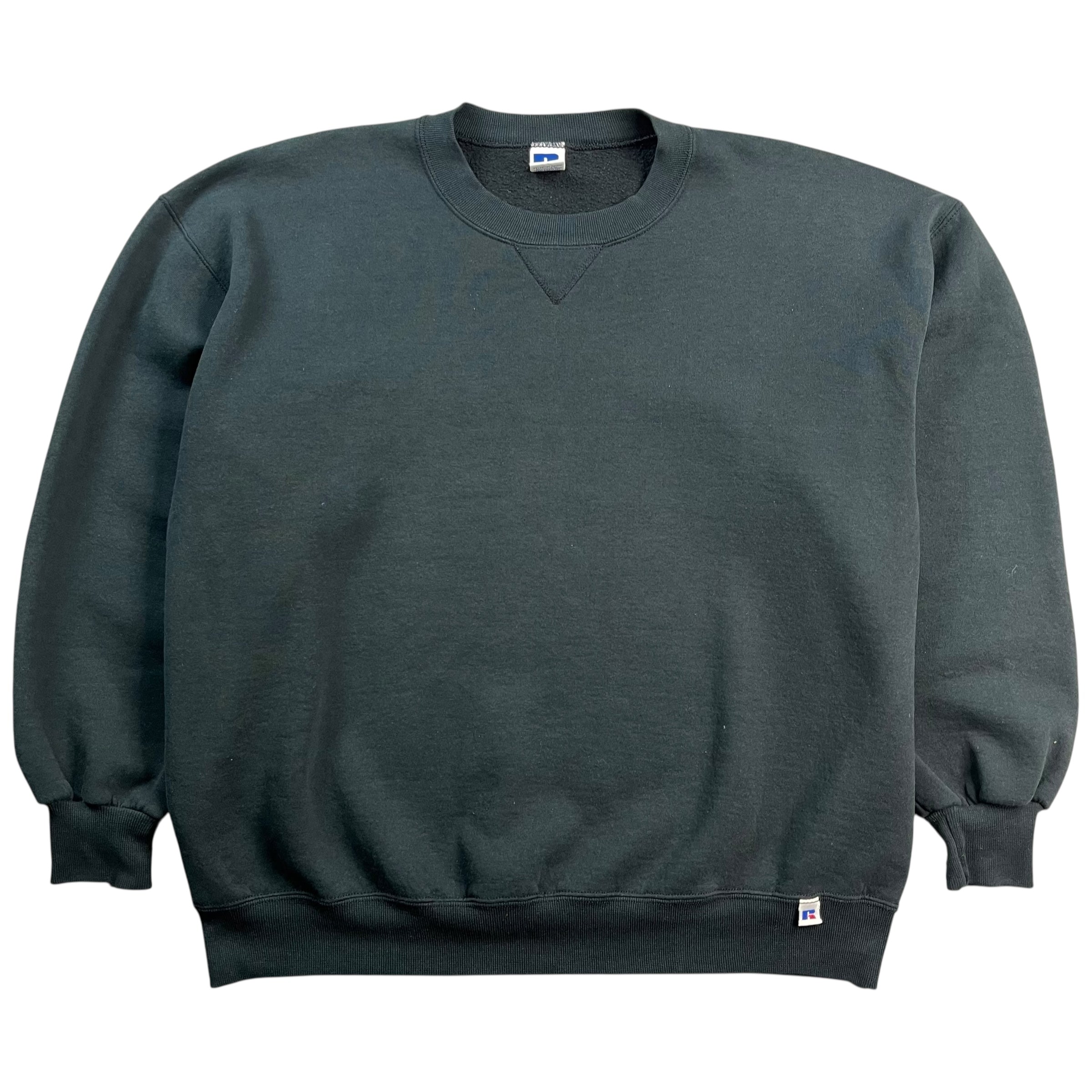 Vintage Russell Athletics Crewneck Sweater Dark Grey