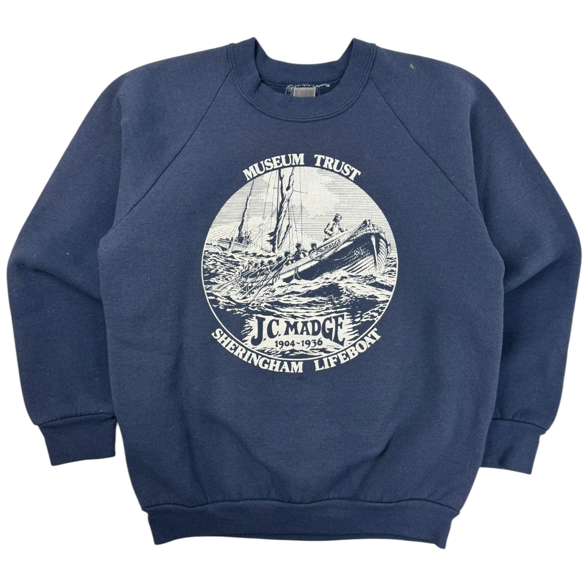 Vintage 80s ‘JC Madge’ Ship Memorial Crewneck