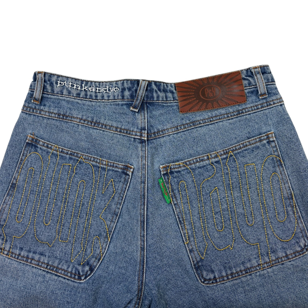 PunkandYo Curve Denim Shorts Medium Wash