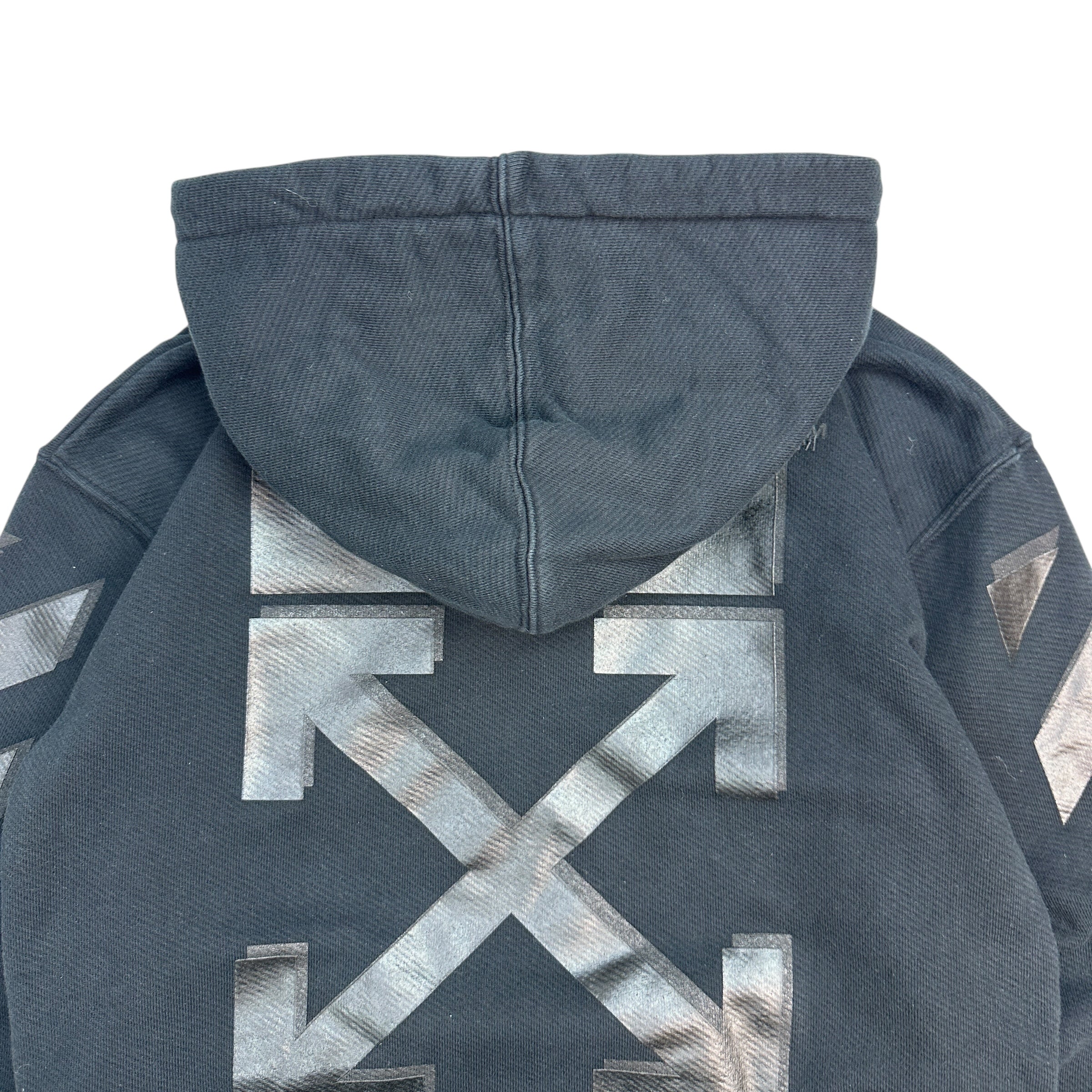 Off-White Rubber Arrows Hoodie Black/Black