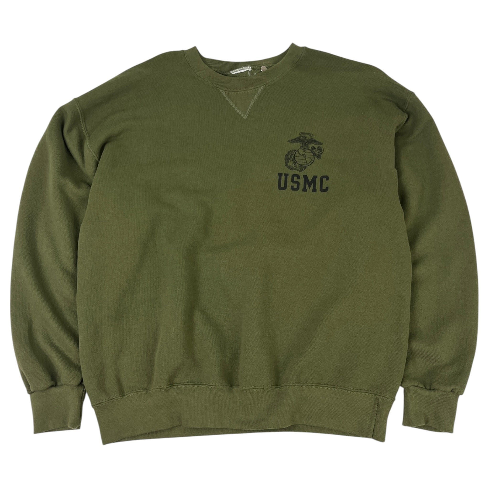 Vintage USMC Sweater Olive Green