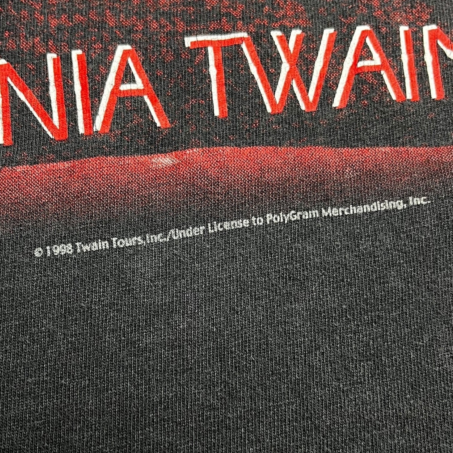 1998 Shania Twain Portrait T-Shirt