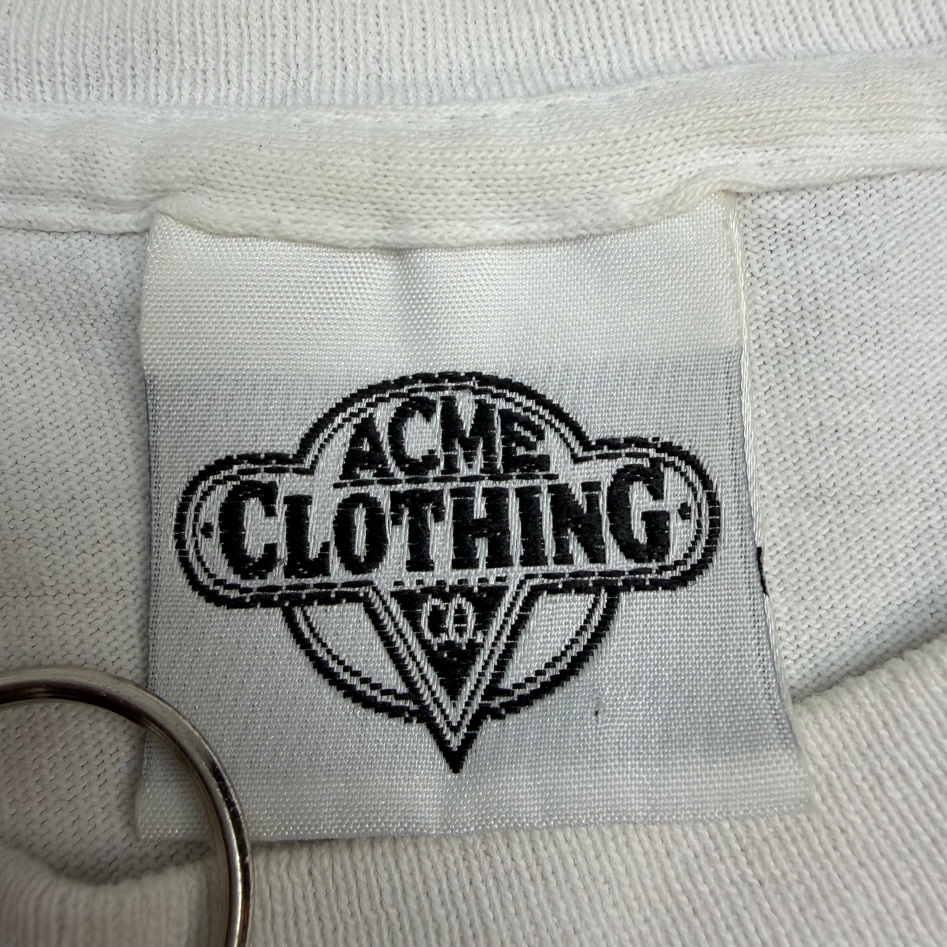 1991 Warner Bros Sylvester The Cat Tee White