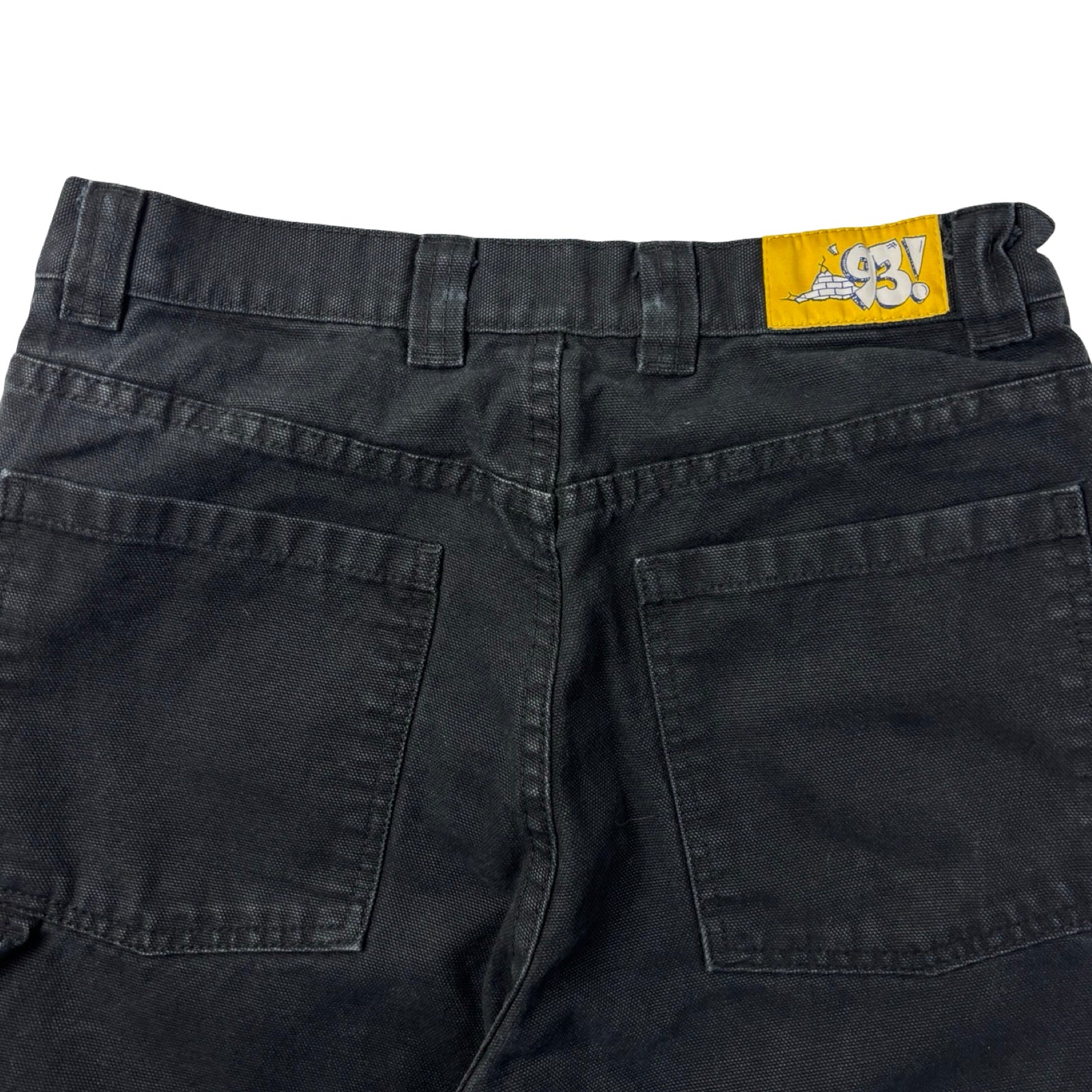 Polar Skate 93’ Canvas Denim Black