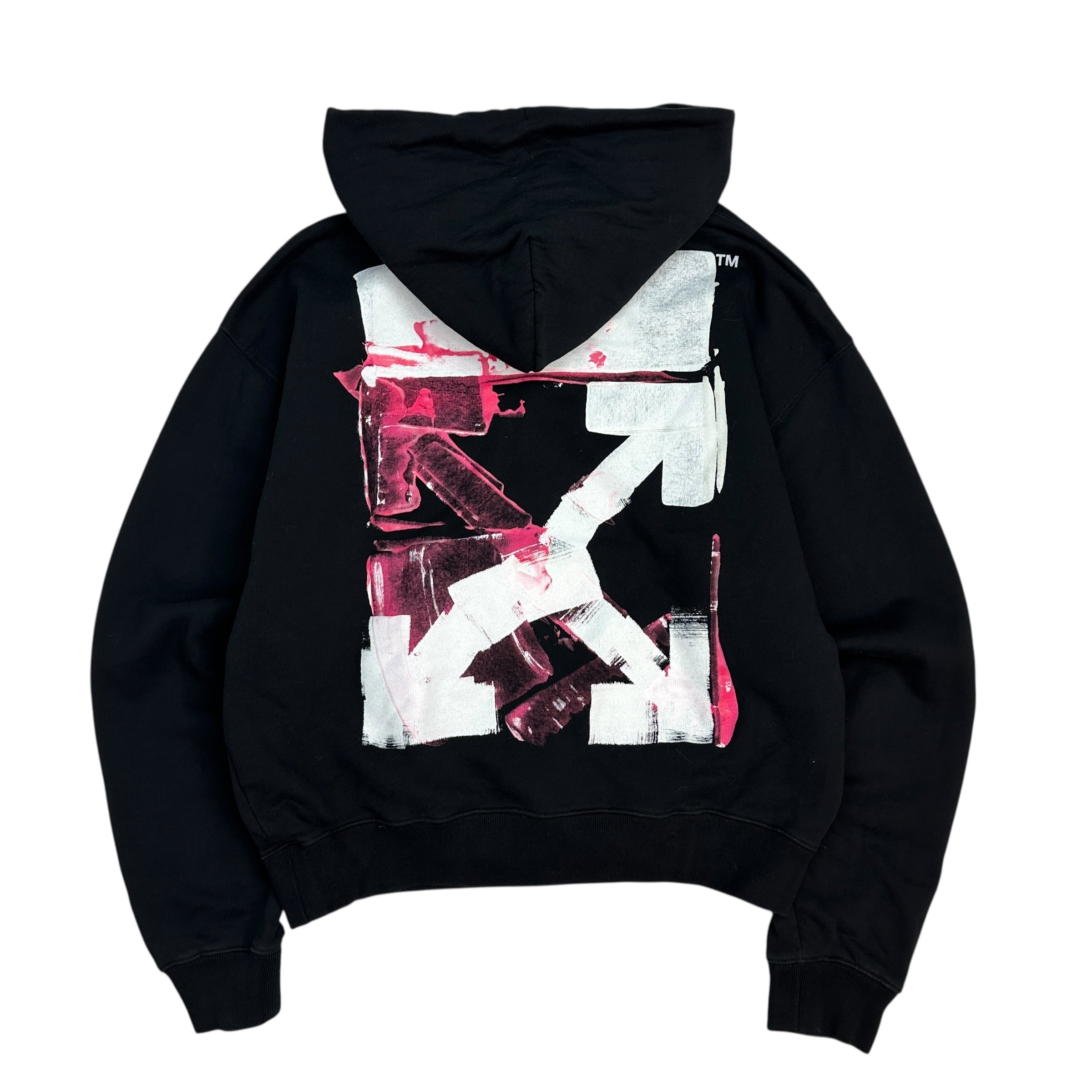 Off-White Acrylic Arrows Over Hoodie Black