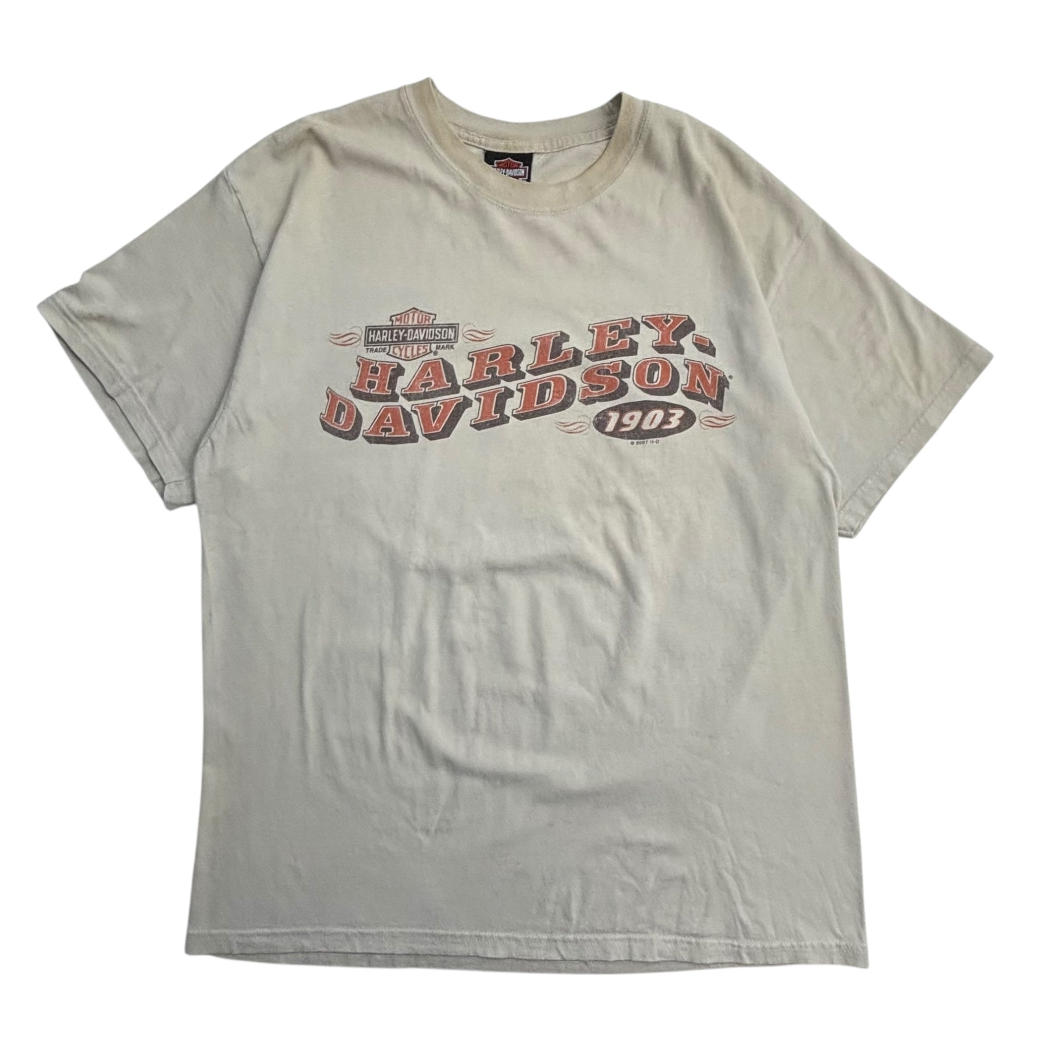 2007 Harley Davidson New Hampshire "Live Or Die" T-Shirt