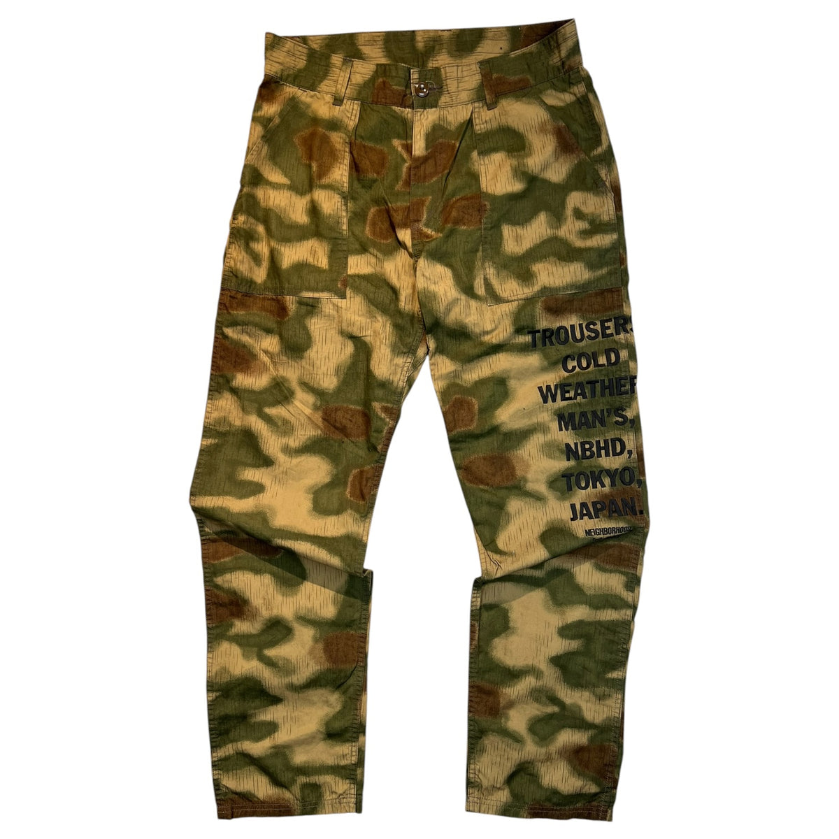 Neighborhood Utility Trousers Camouflage