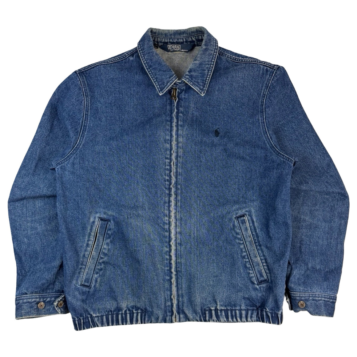 Vintage Polo Ralph Lauren Denim Jacket Blue Wash