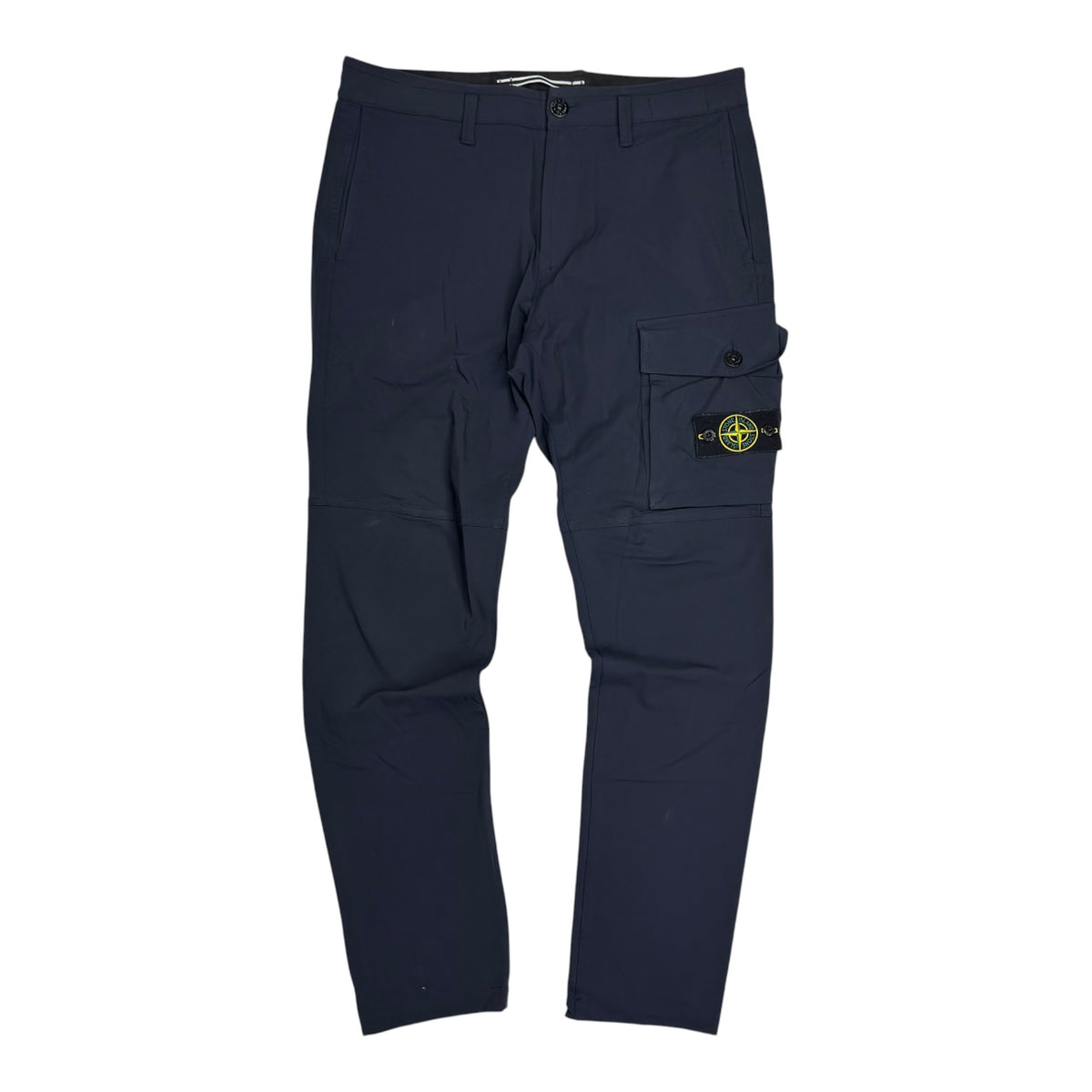 Stone Island Patch Cargo Pants Navy Blue