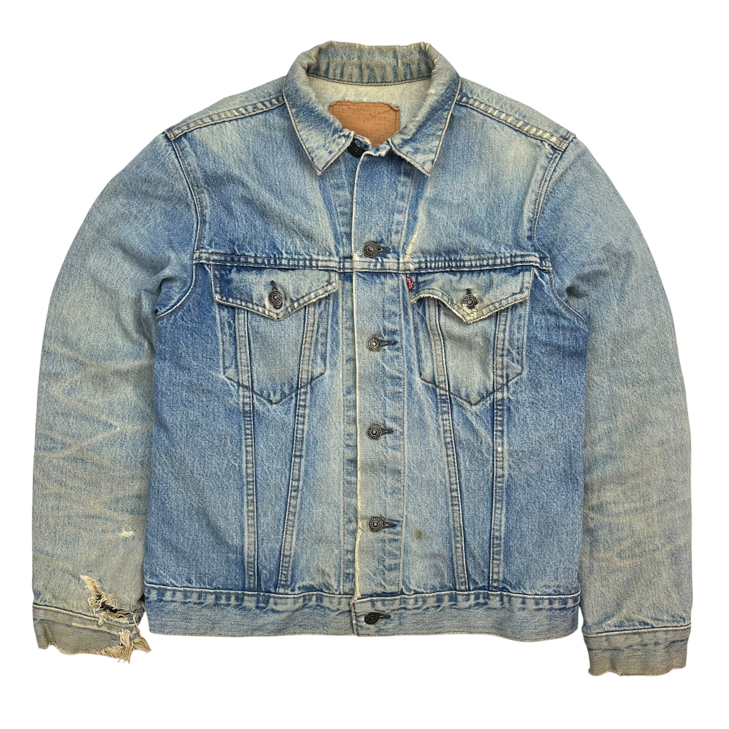 Vintage Levi’s Distressed Denim Trucker Jacket
