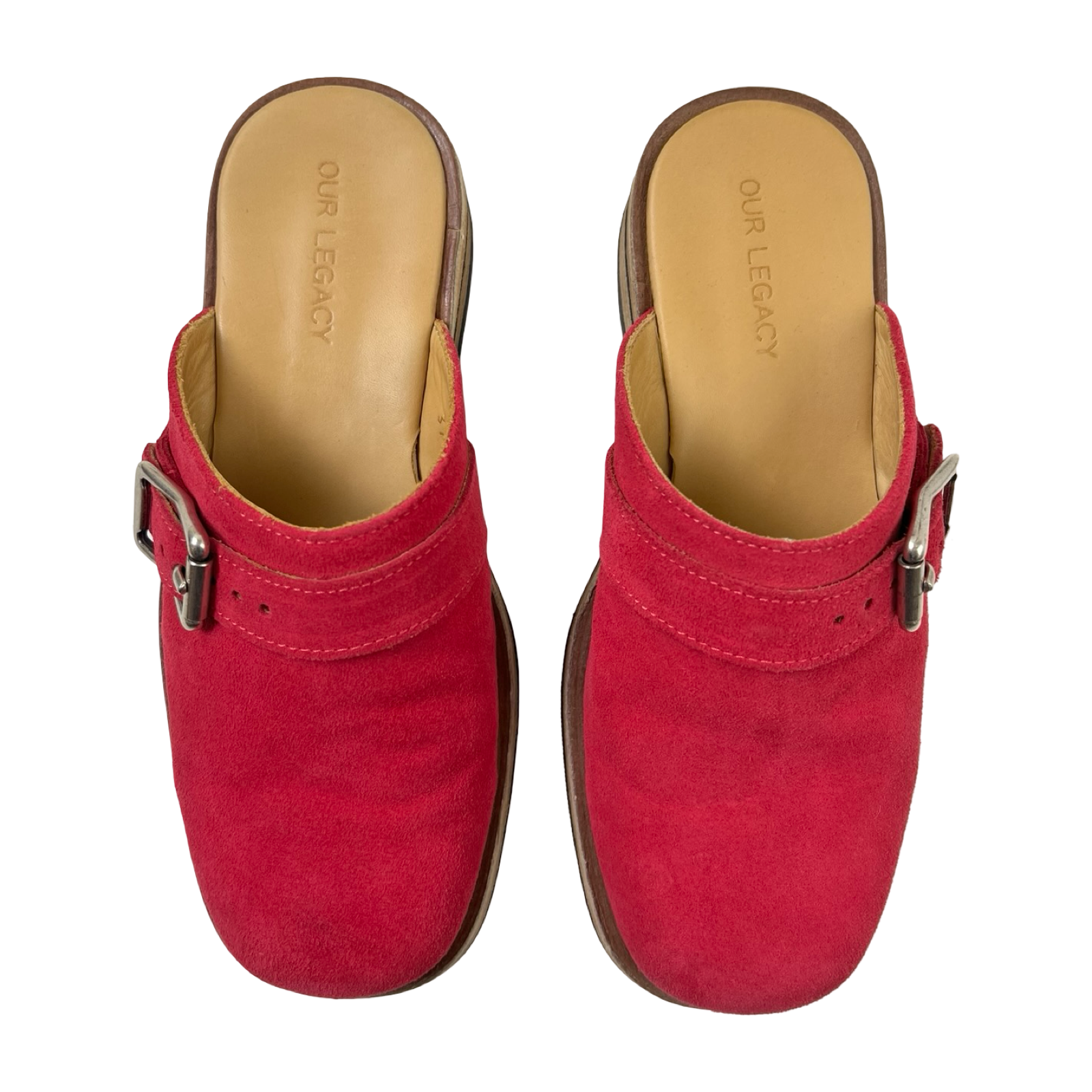 (W) Our Legacy Camion Mule Suede Hot Pink (Used)
