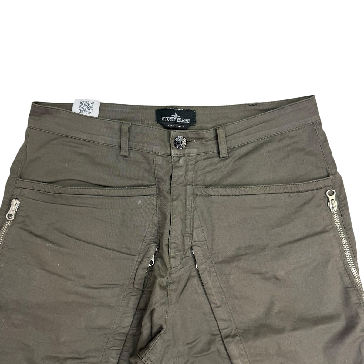 Stone Island Shadow Project Bermuda Long Short Khaki
