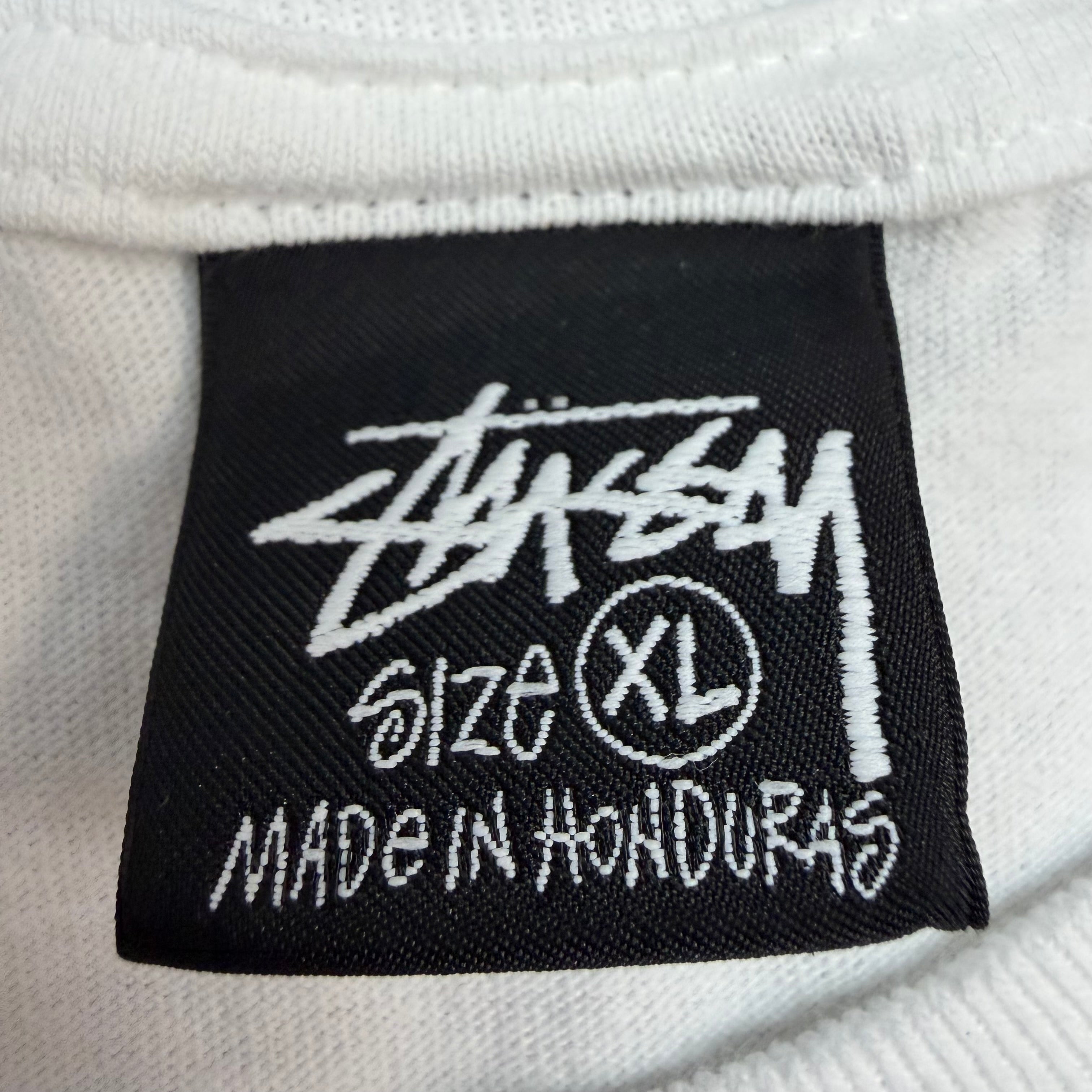 Stussy Stock Los Angeles Tee White