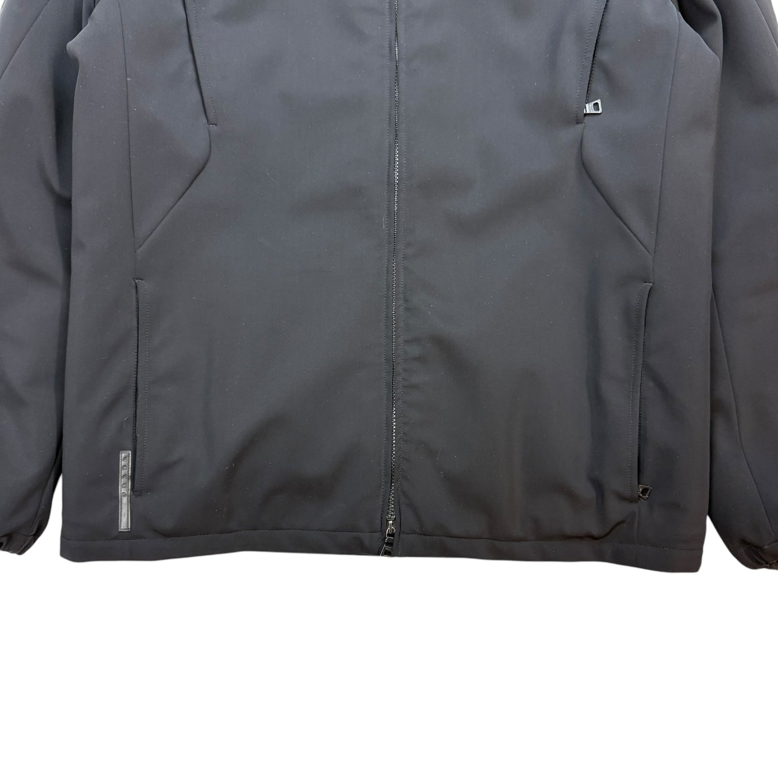 Prada Linea Rossa Ski Soft Shell Jacket Black