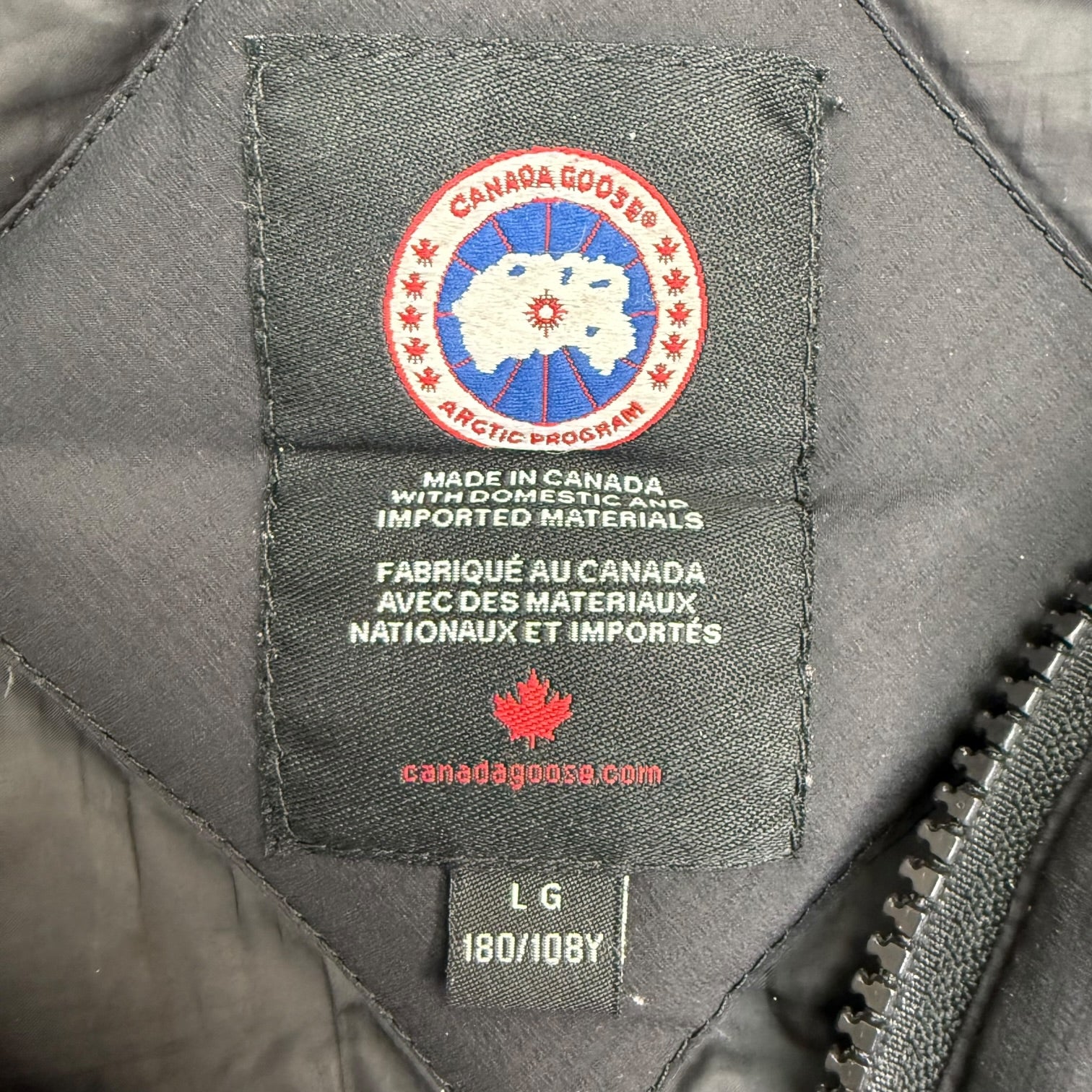 Canada Goose Lodge Hoodie Insulated Jacket Black