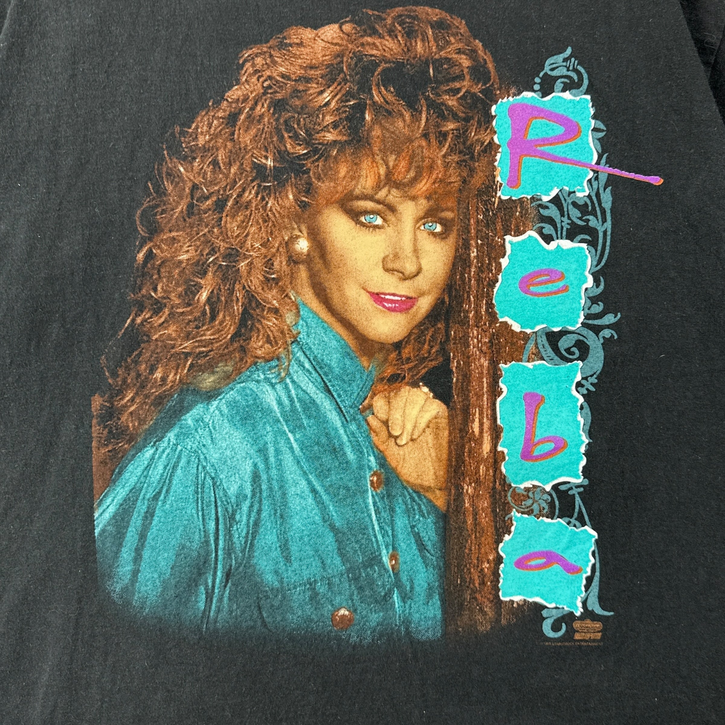 1998 Reba McEntire Tour Tee Black