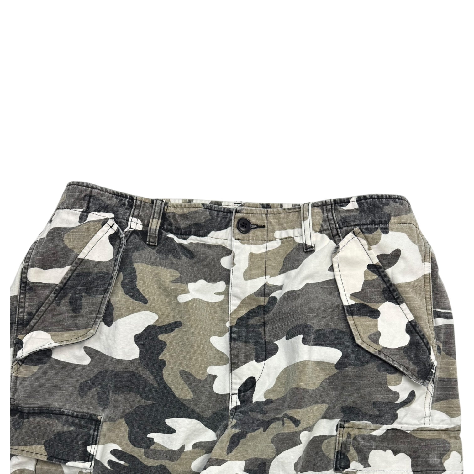 Stussy Military Cargo Ripstop In Snow Camo