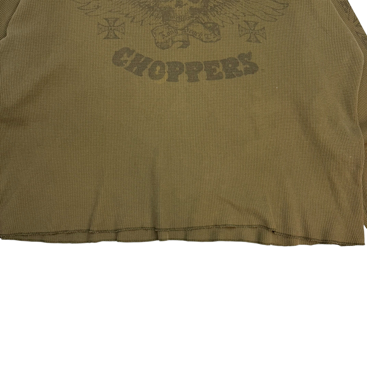 Vintage West Coast Choppers Thermal Longsleeve Green