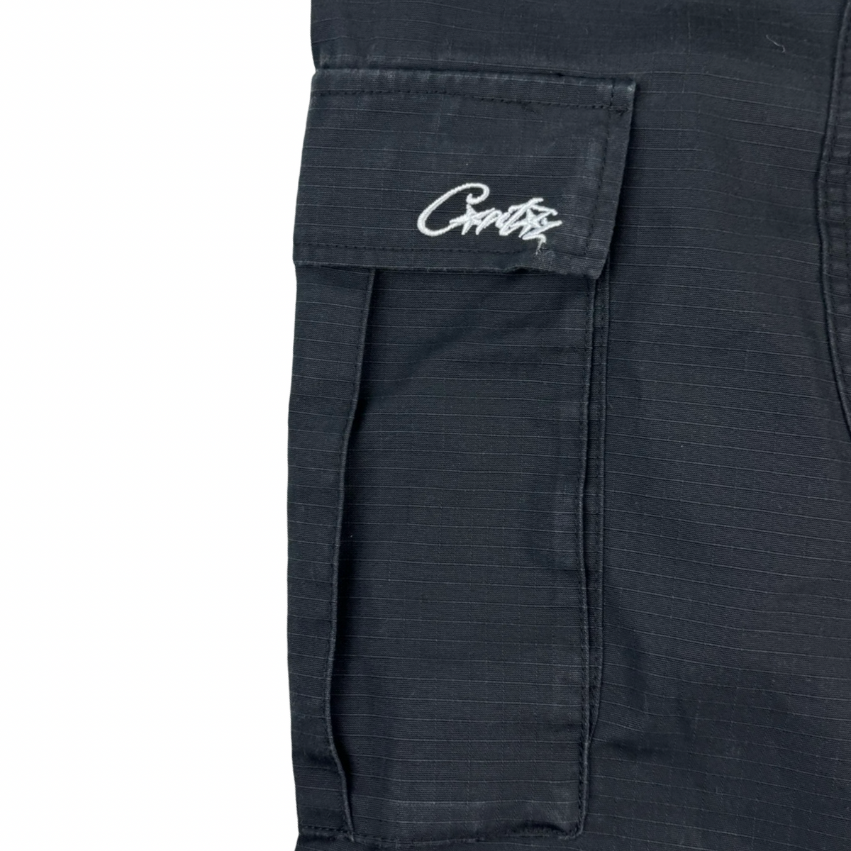 Corteiz Guerillaz Cargo Pants Black
