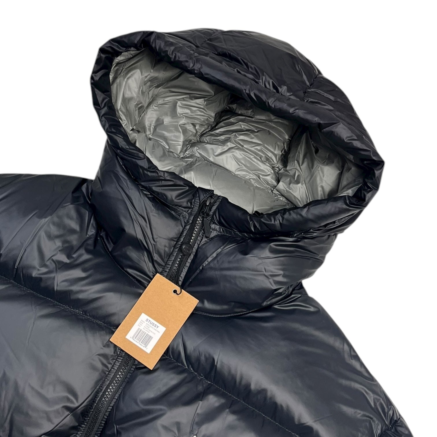 Stüssy Micro Ripstop Down Parka Phantom Black