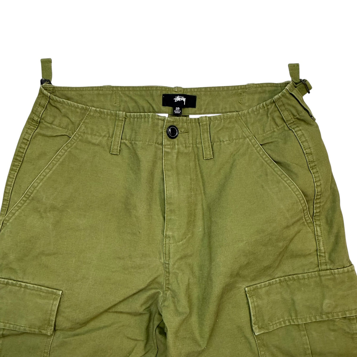 Stussy Ripstop Surplus Cargo Pants Olive