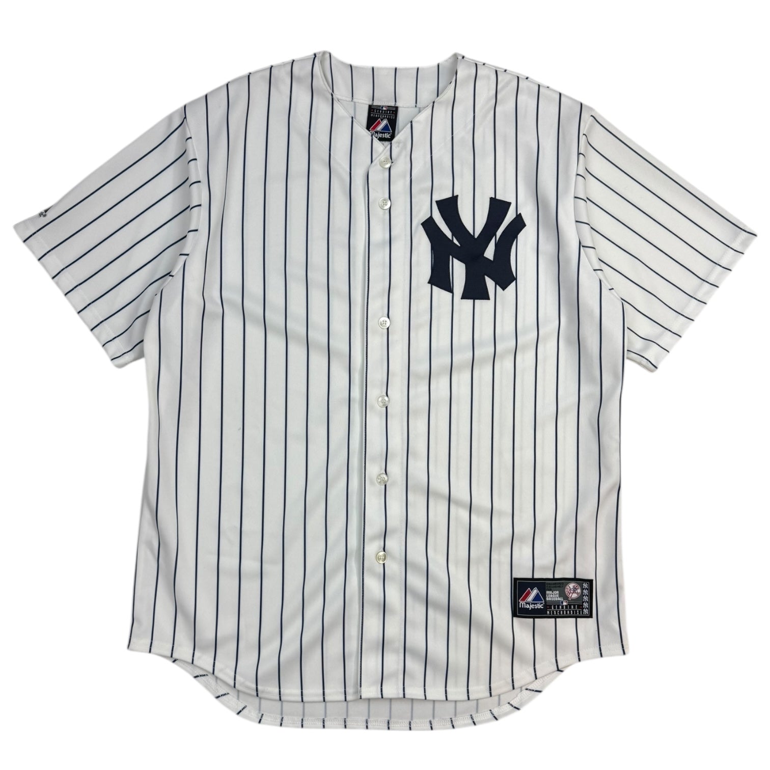 Vintage New York Yankees Pinstripe Jersey White