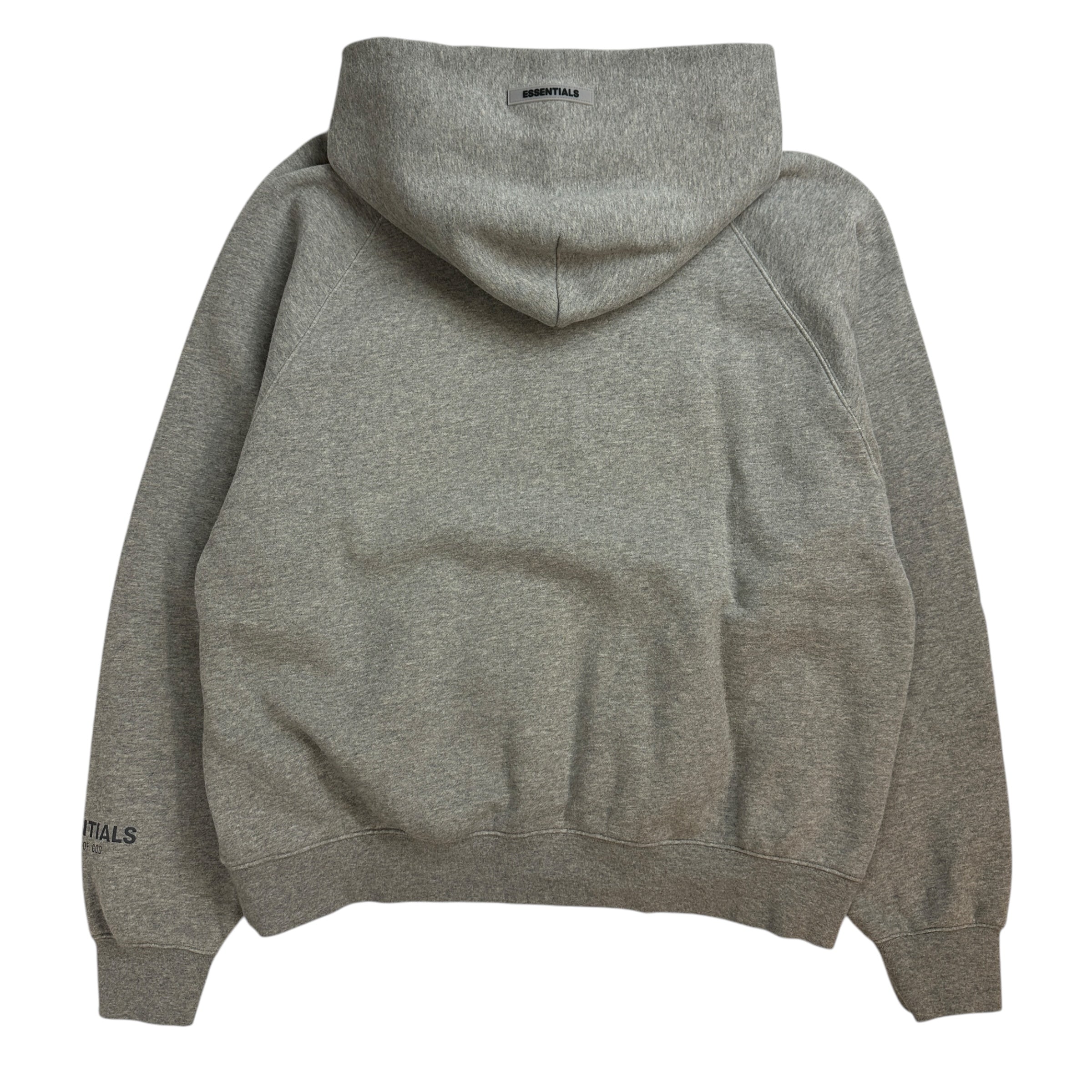 Fear of God Essentials Dark Heather Oatmeal Hoodie