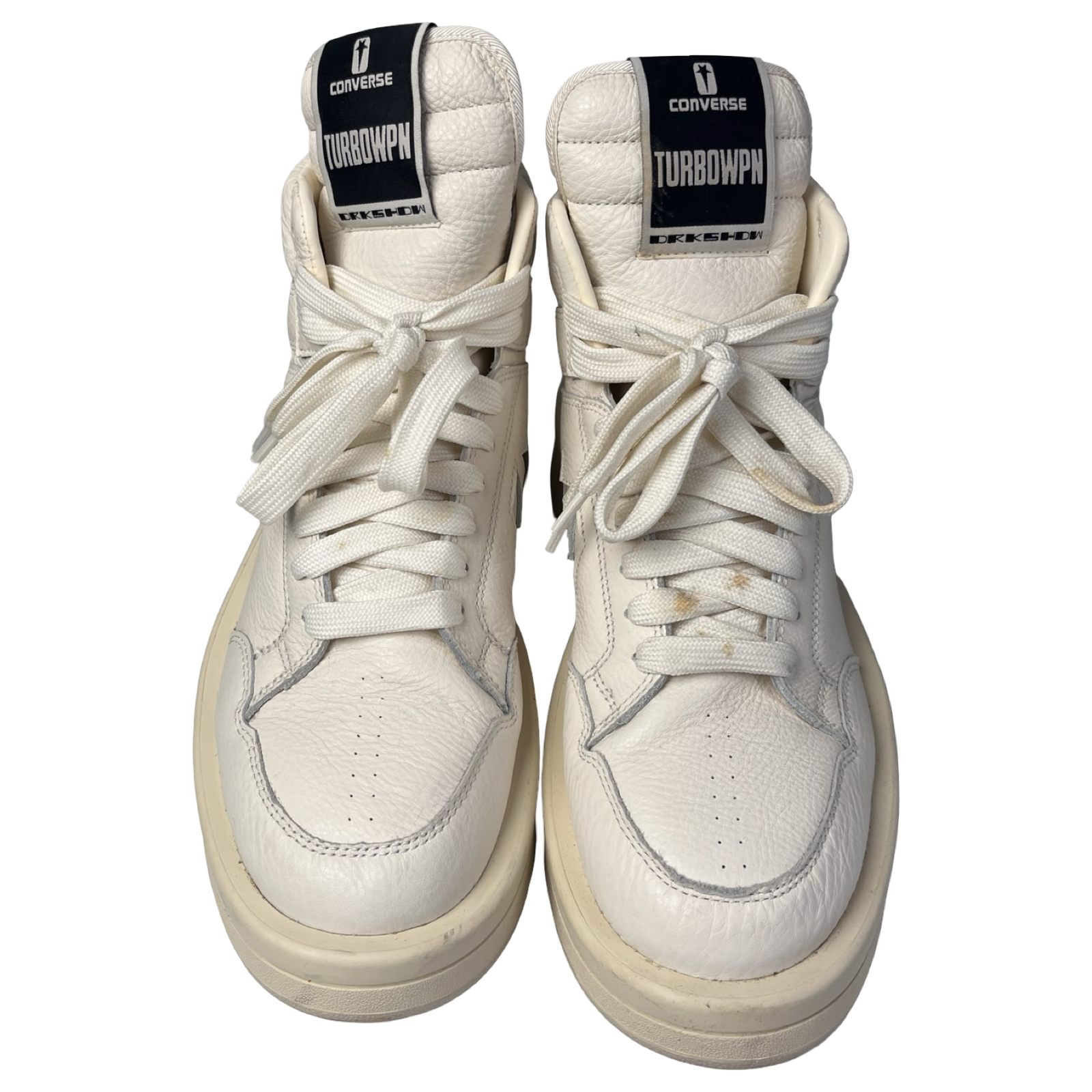 Converse TURBOWPN Mid Rick Owens DRKSHDW Egret (Used)