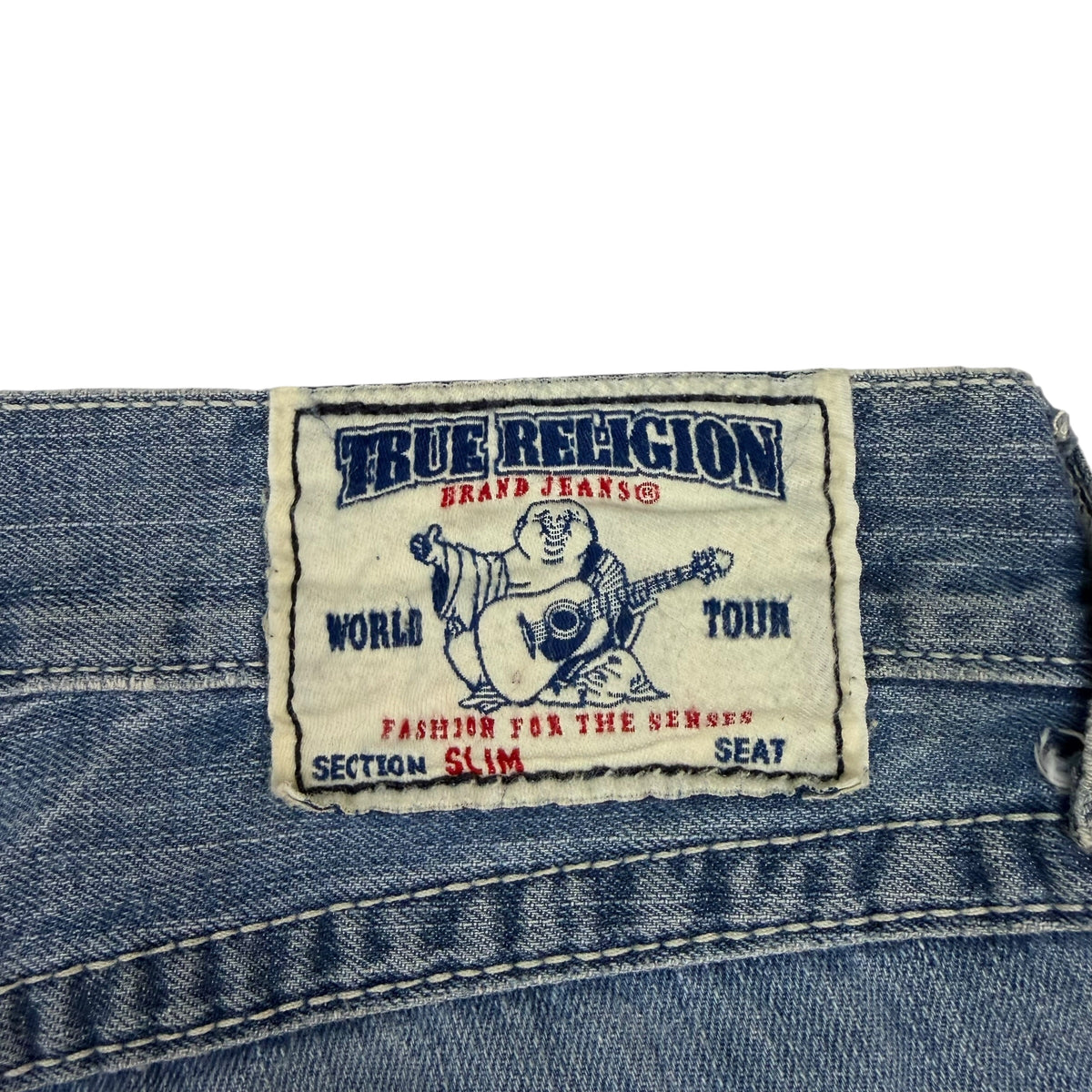 Vintage True Religion Slim Fit Jeans Blue