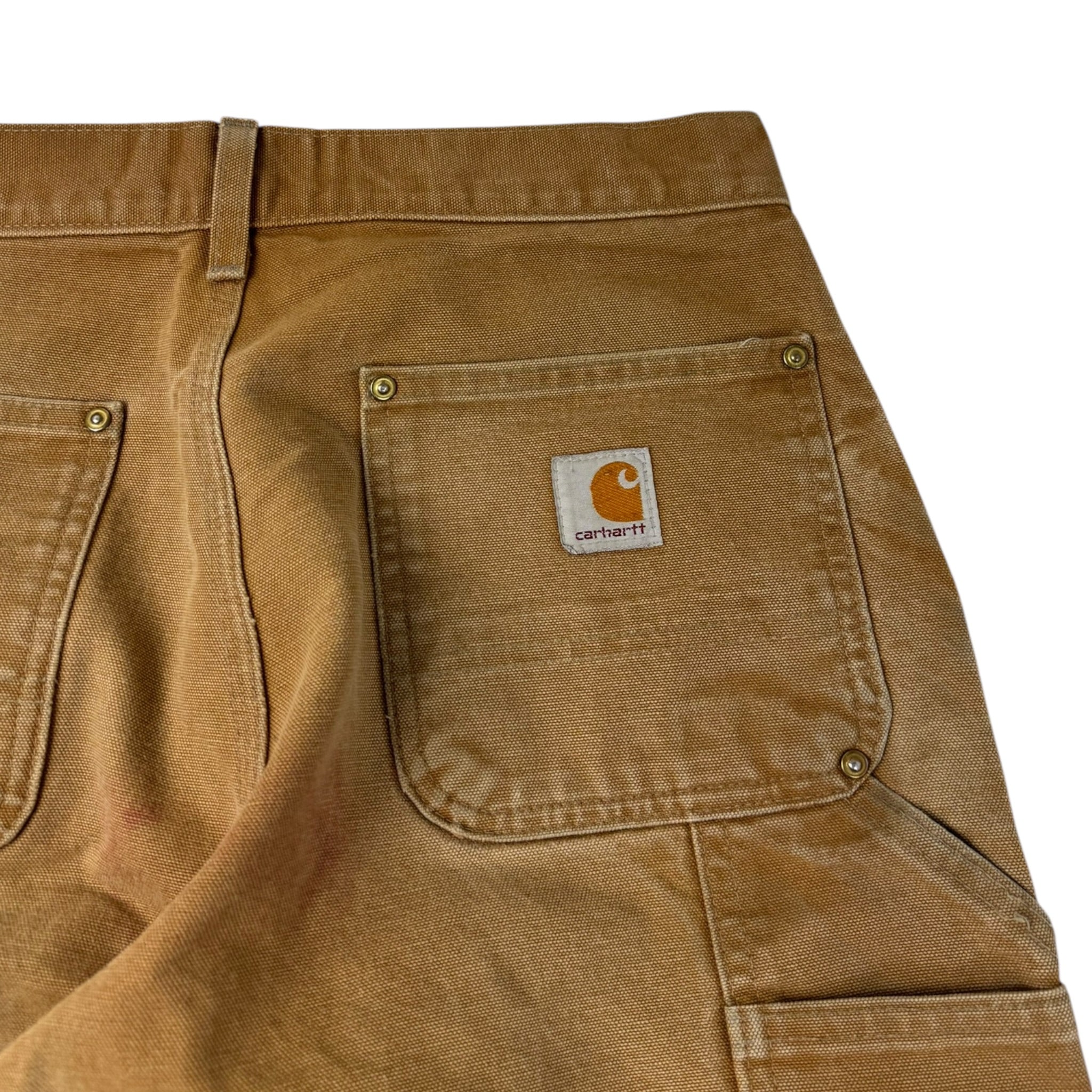 Vintage Carhartt Double Knee Bottoms Tan