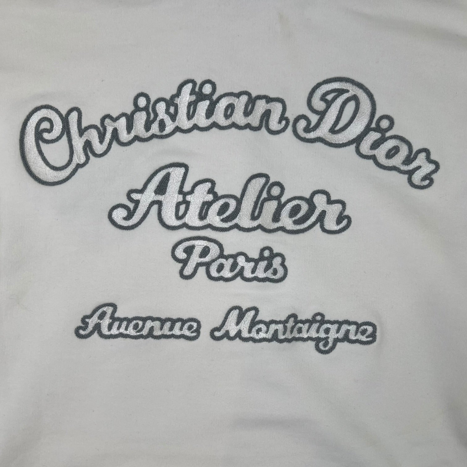 Christian Dior Atelier Hoodie White