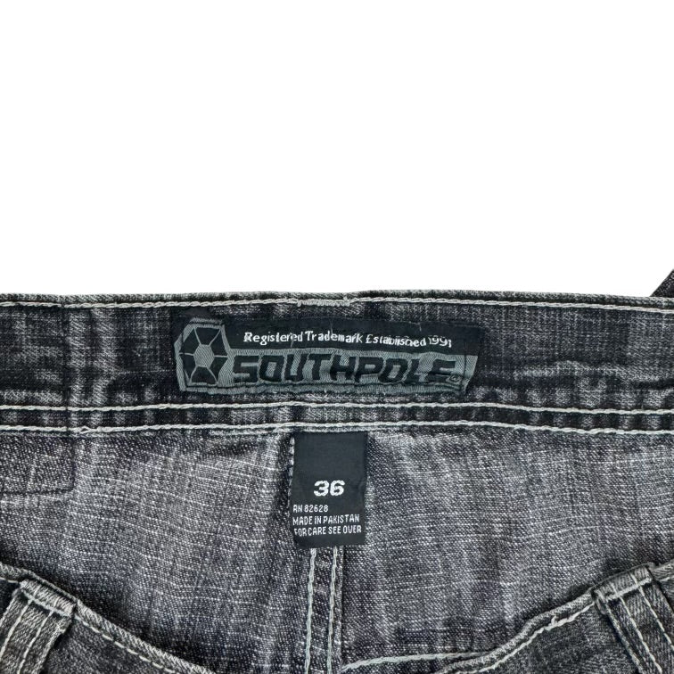 Vintage Y2K Southpole Baggy Jeans Washed Black