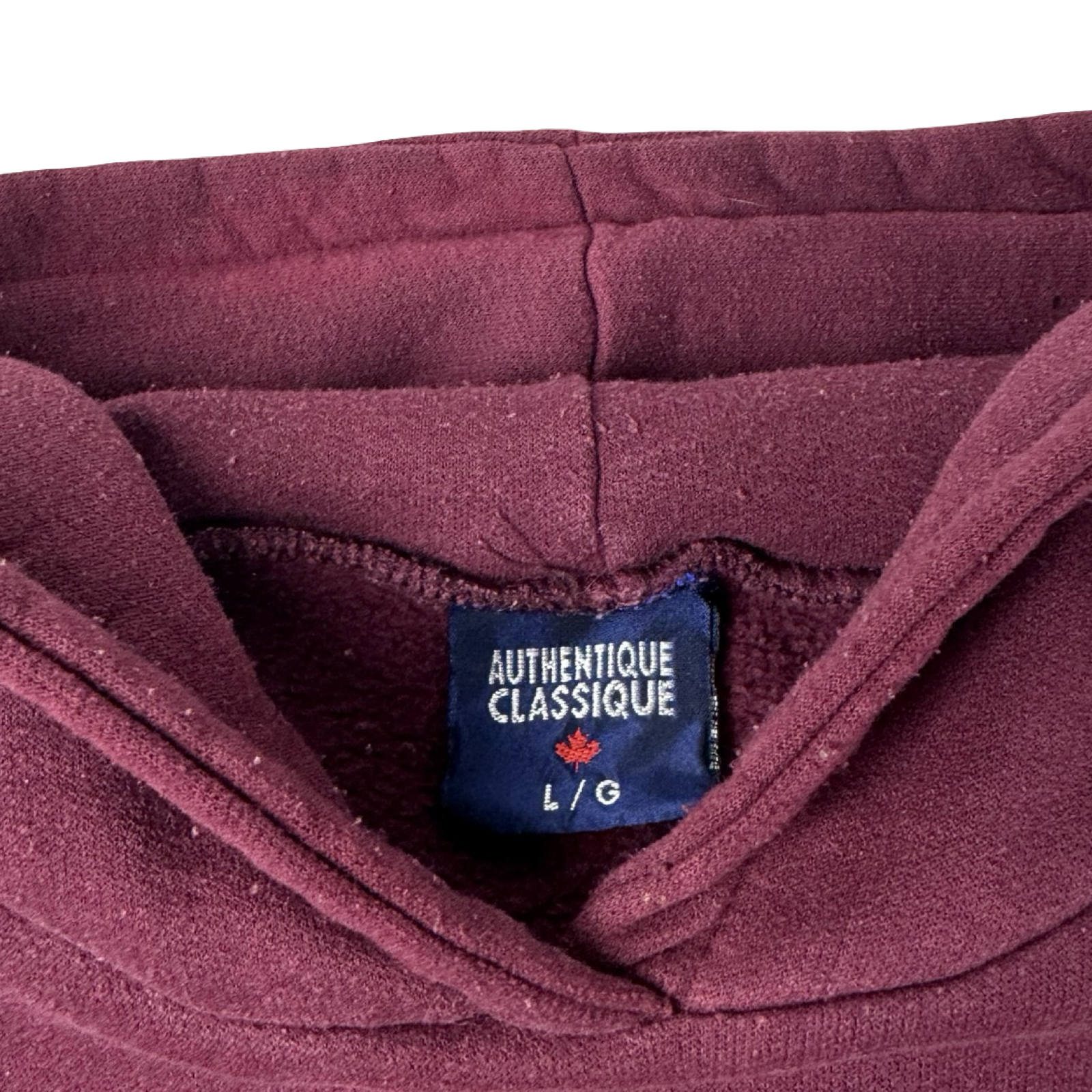 Vintage A-Team Target Logo Skate Hoodie Burgundy