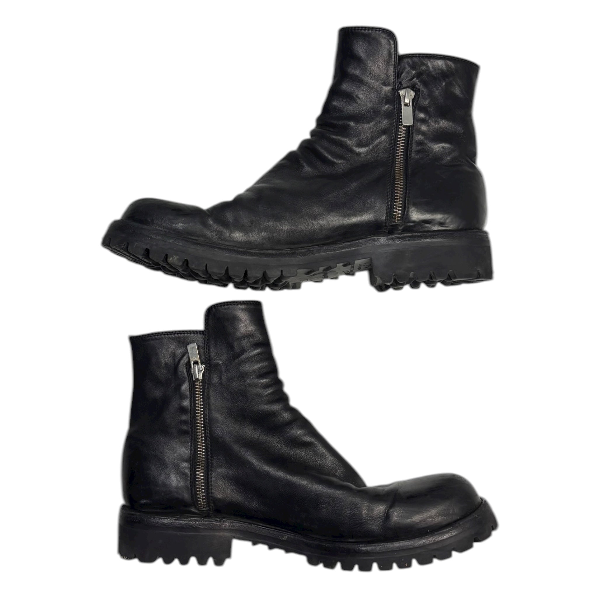 Officine Creative Ikonic Side- Zip Low Boot (Used)