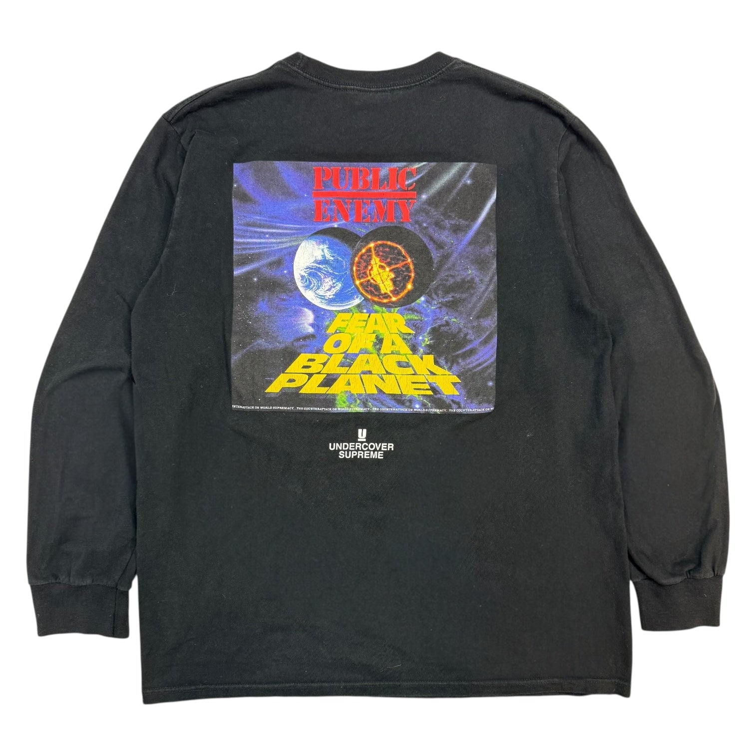 Supreme Undercover Public Enemy L/S Tee Black