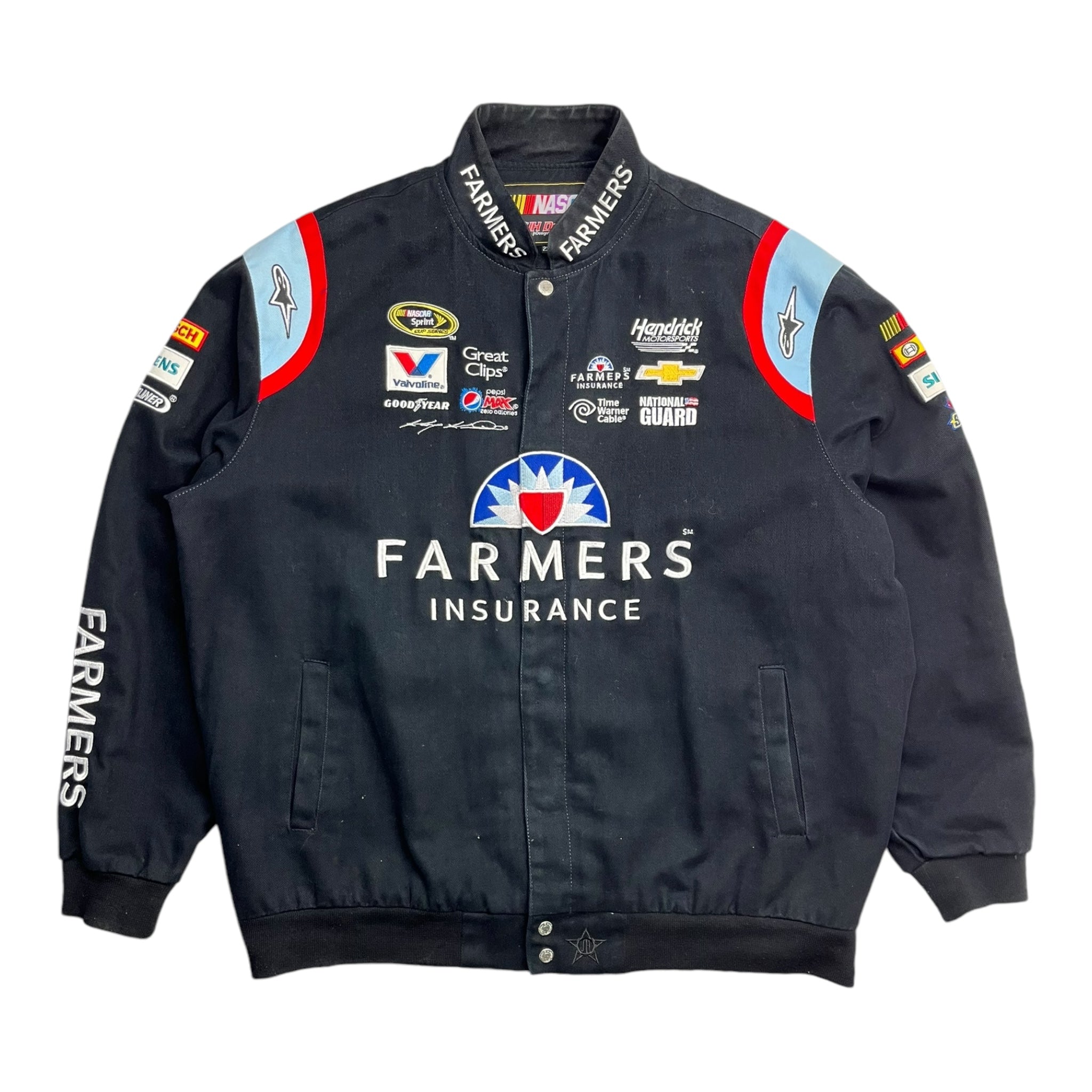 Jeff Hamilton Nascar Farmers Insurance Racing Jacket