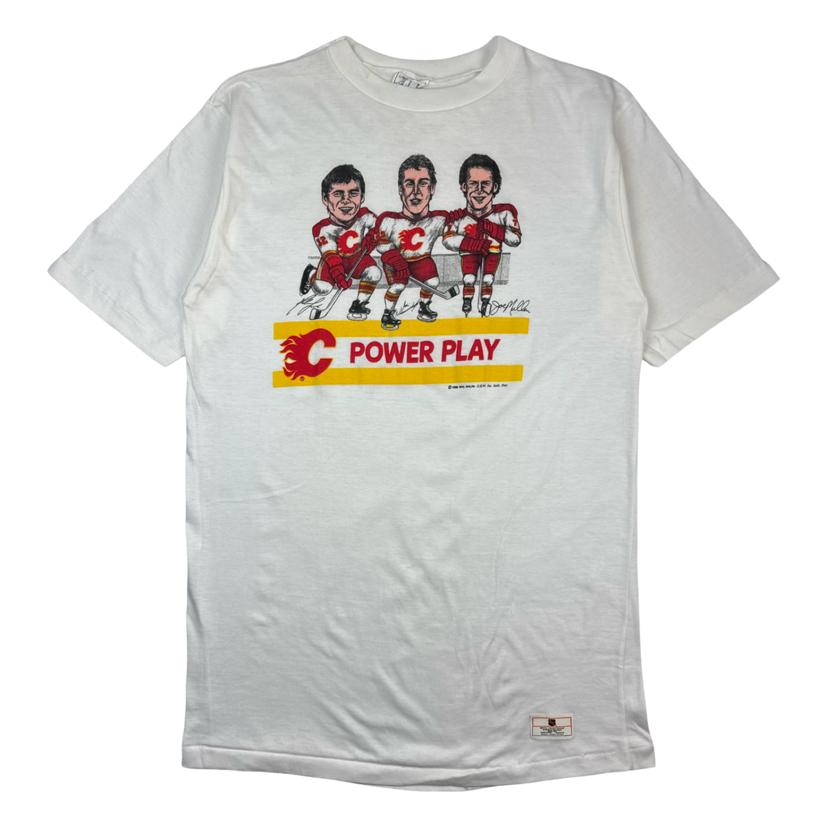 1988 Calgary Flames “Power Play” NHL T-Shirt