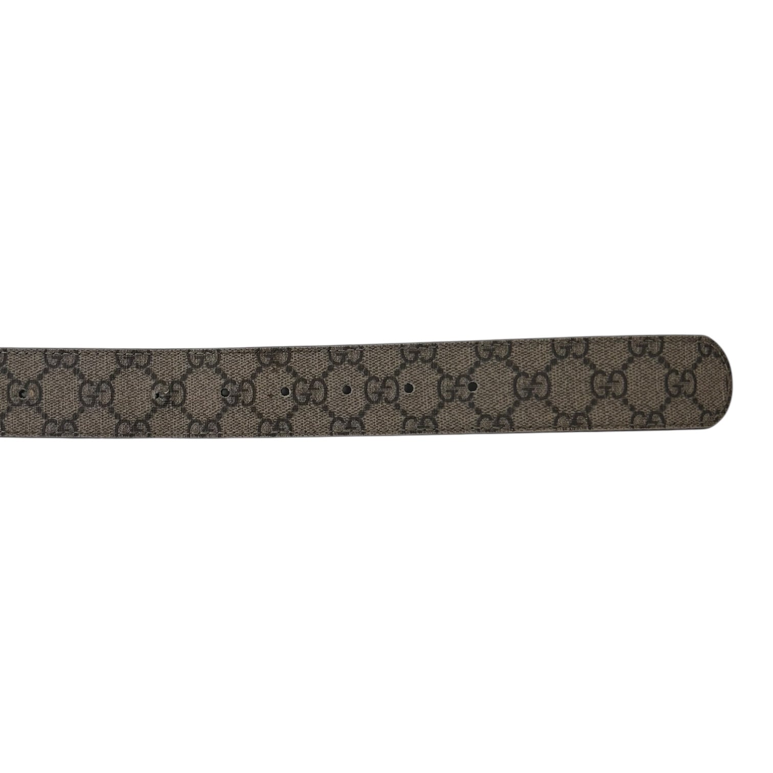 Gucci GG Supreme Belt Beige
